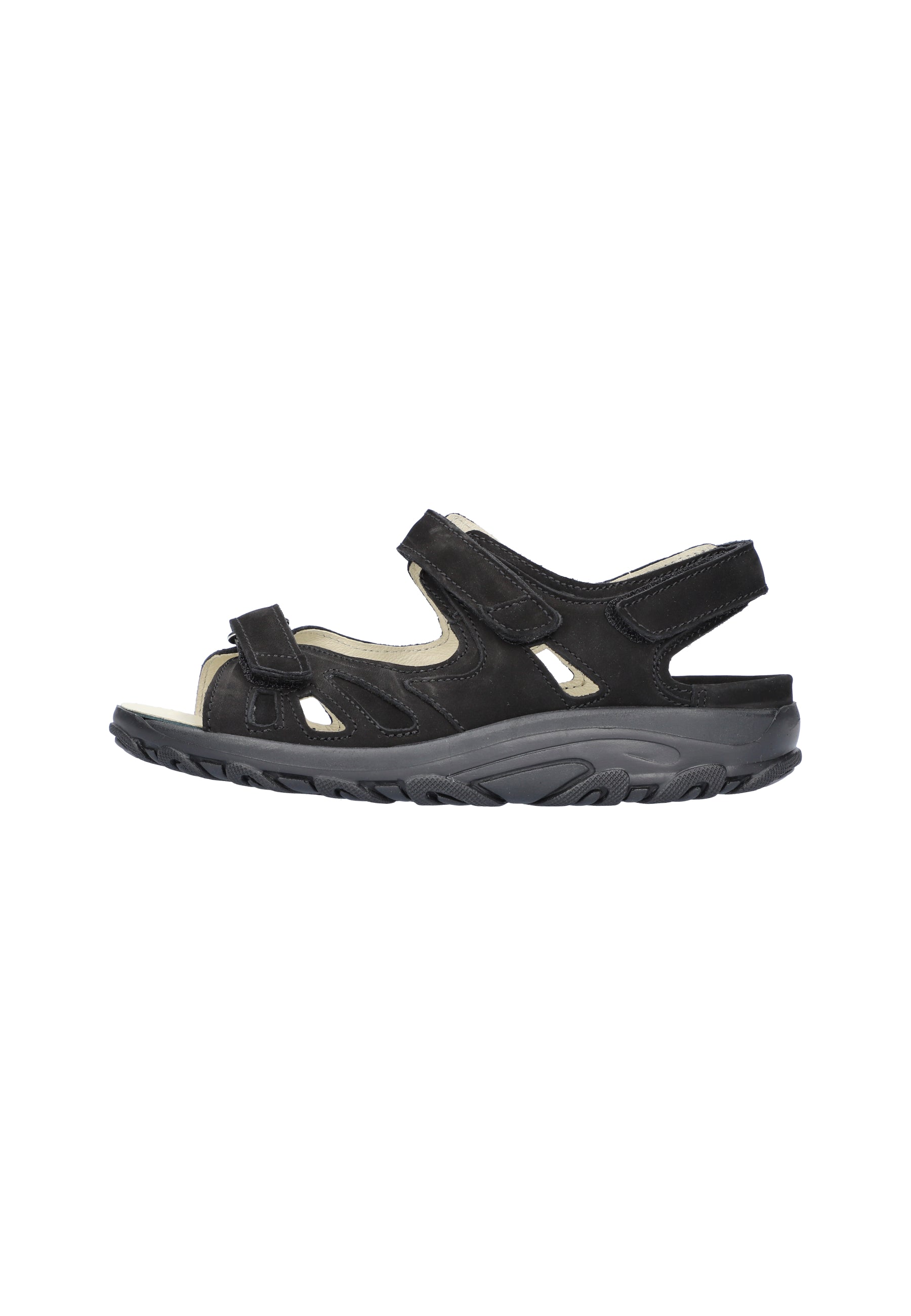 Damen Sandale Hanni Schwarz Weite H 448001-191-001