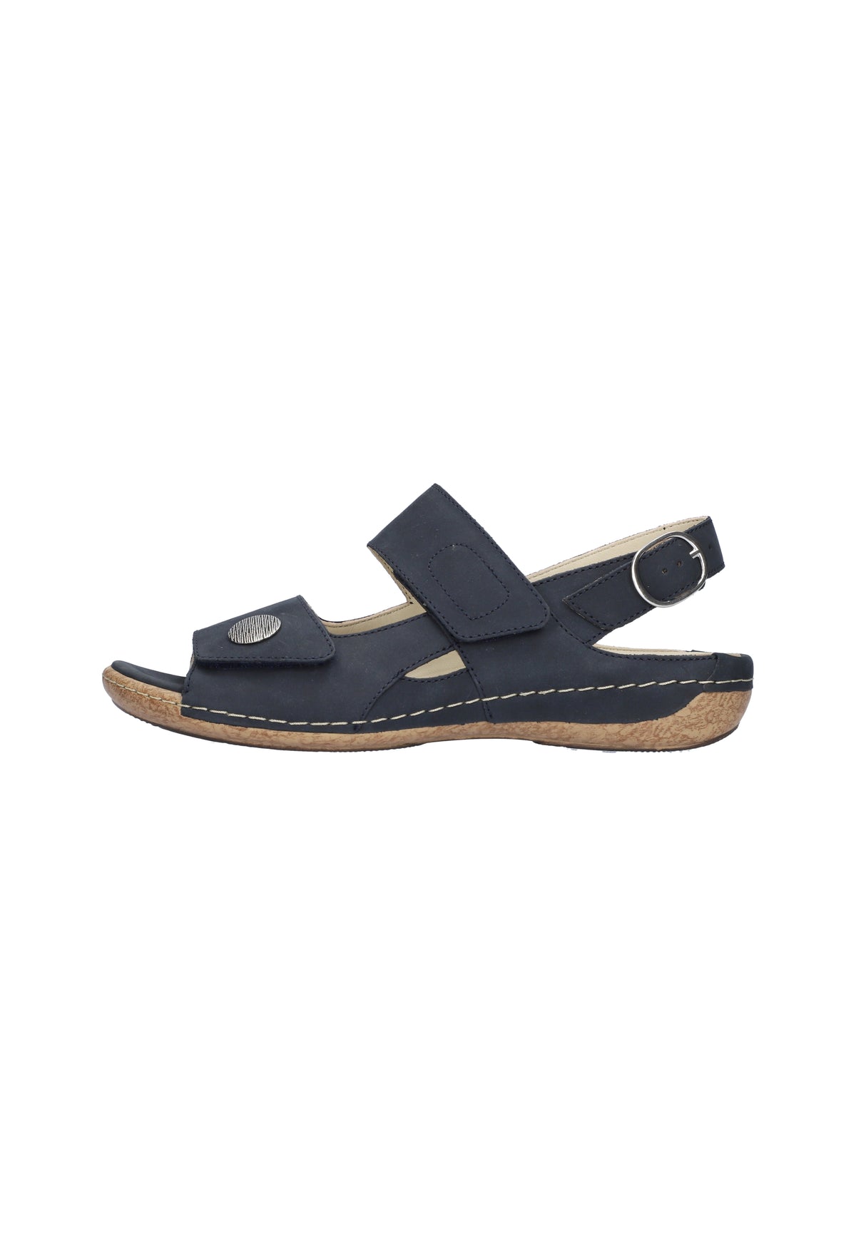 Damen Sandale Heliett Blau Weite H 342002-191-217