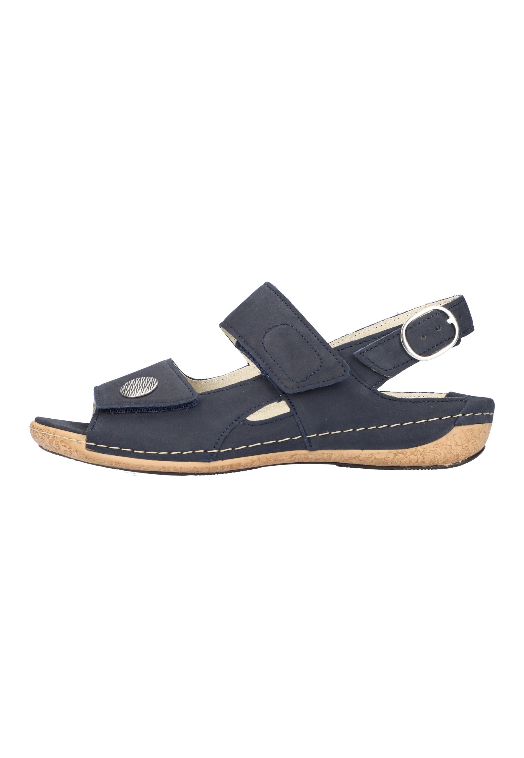 Damen Sandale Heliett Blau Weite H 342002-191-217