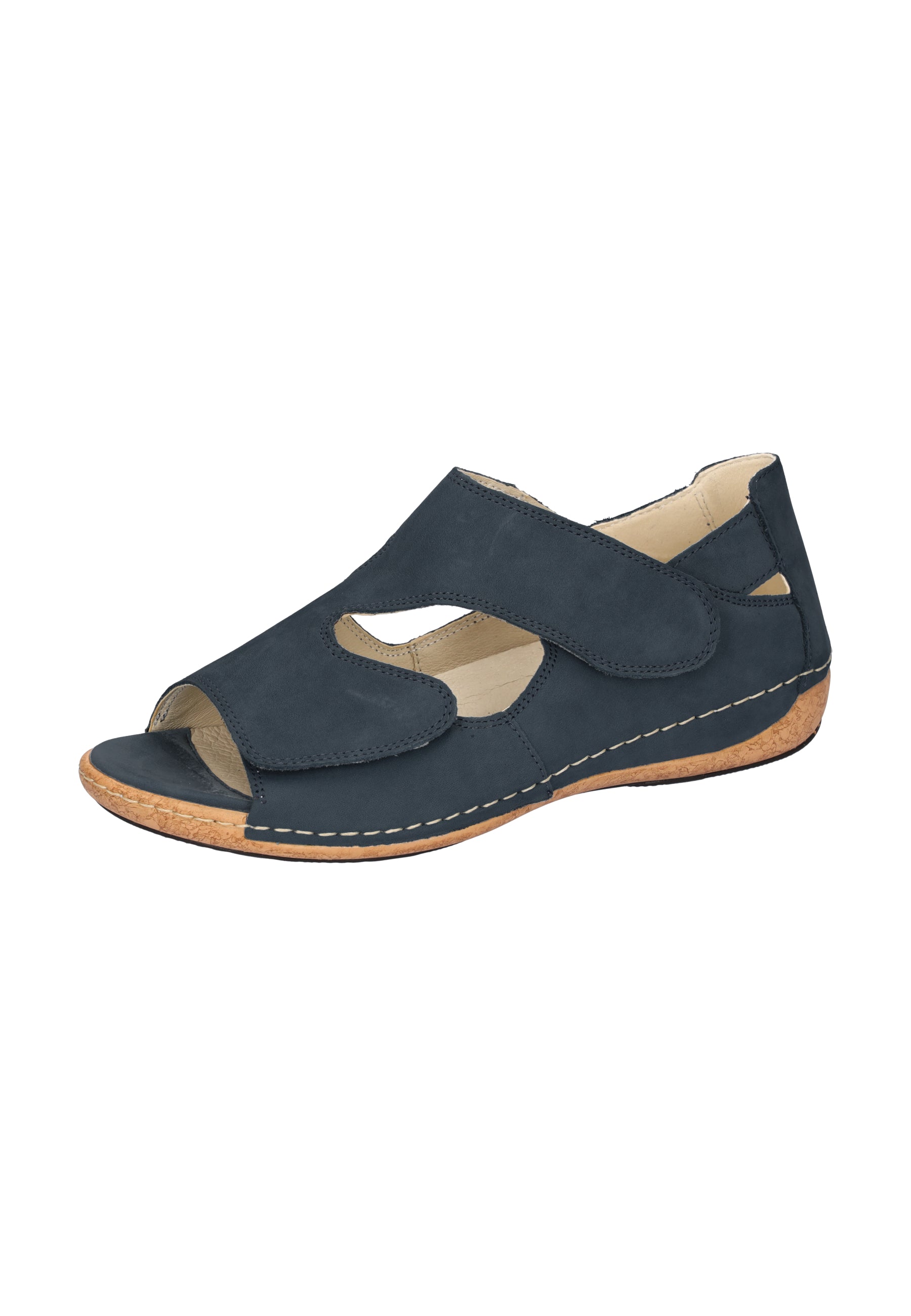 Damen Sandale Heliett Blau Weite H 342024-191-217 - Ansicht 2