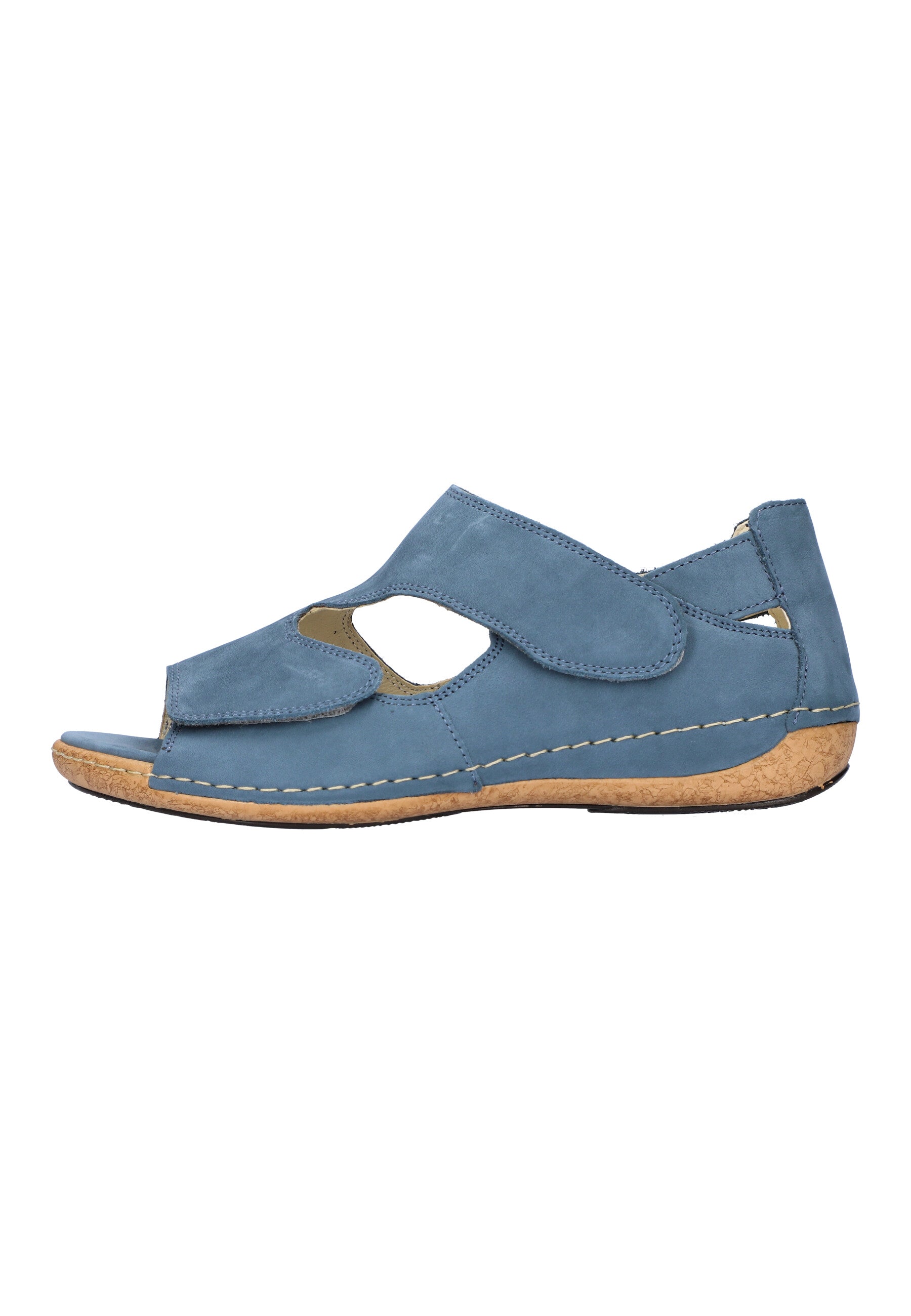 Damen Sandale Heliett Blau Weite H 342024-191-263