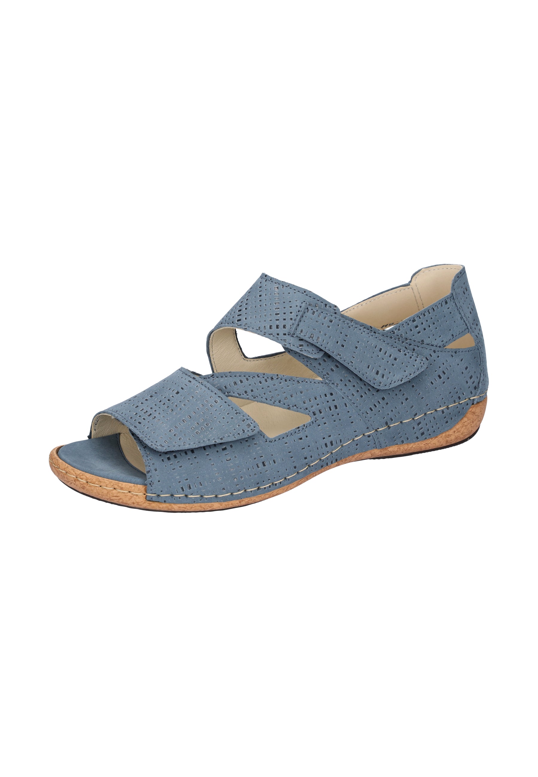 Damen Sandale Heliett Blau Weite H 342025-177-263 - Ansicht 2