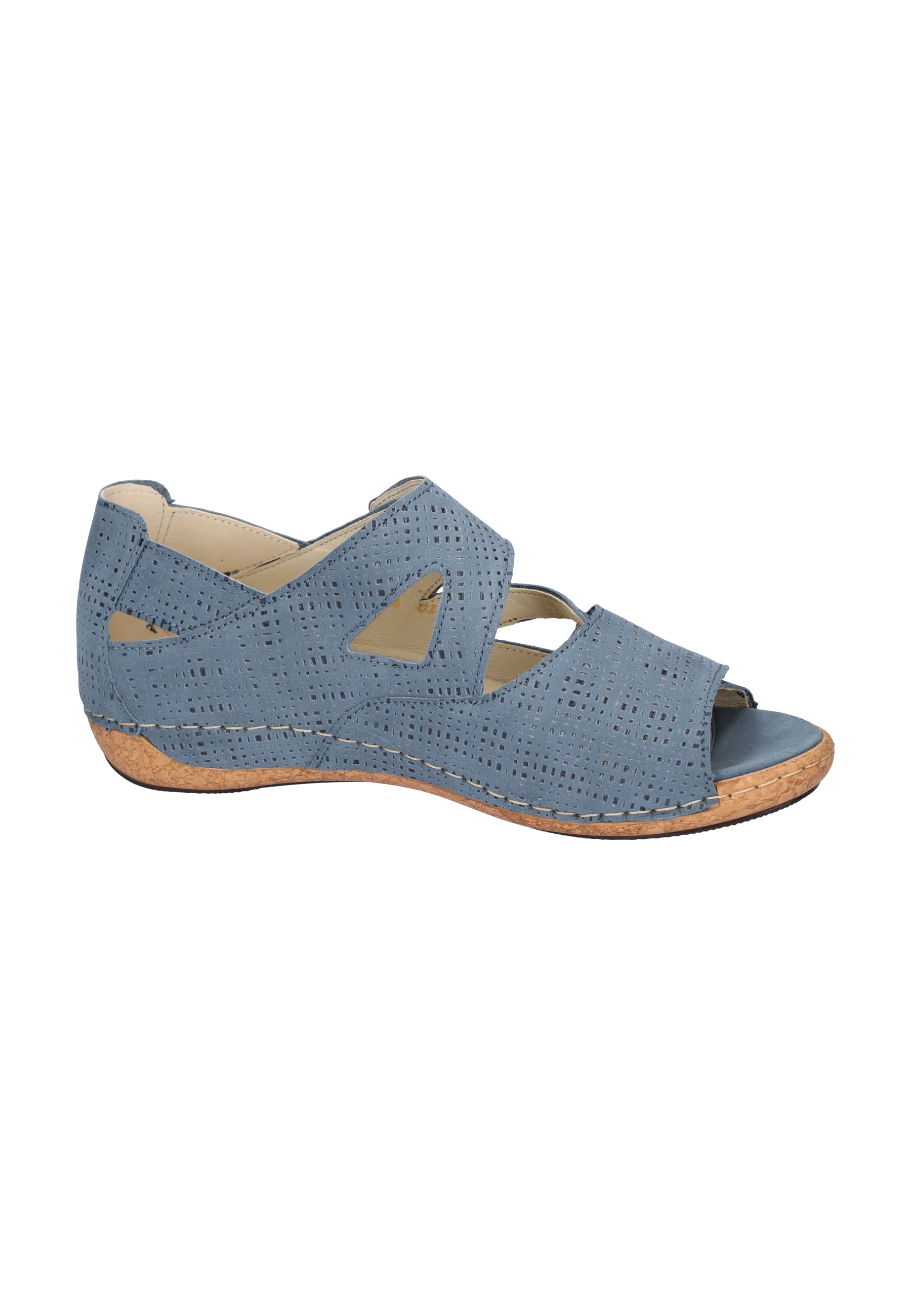Damen Sandale Heliett Blau Weite H 342025-177-263 - Ansicht 4