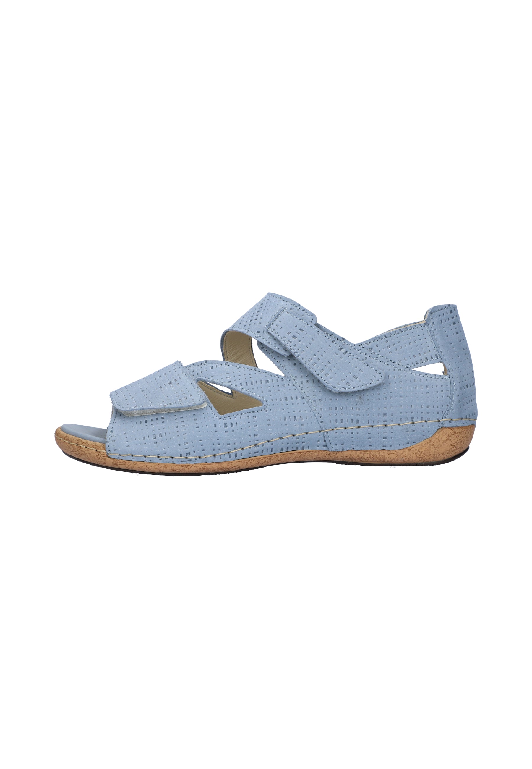 Damen Sandale Heliett Blau Weite H 342025-177-267