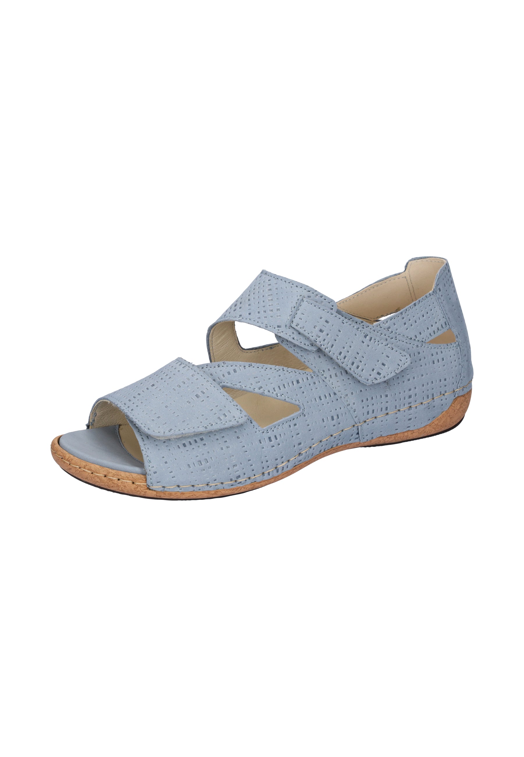 Damen Sandale Heliett Blau Weite H 342025-177-267 - Ansicht 2