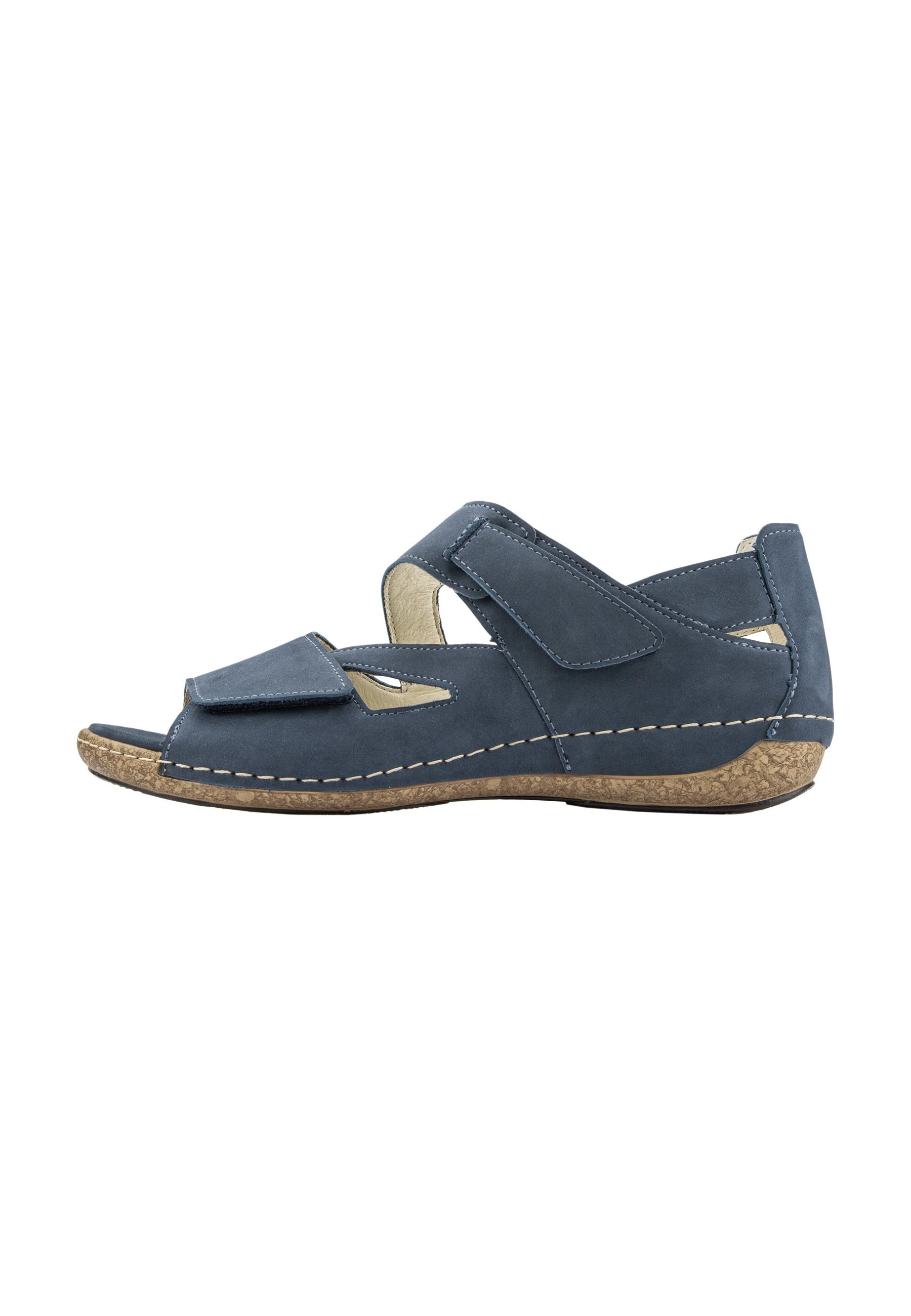 Damen Sandale Heliett Blau Weite H 342025-191-206