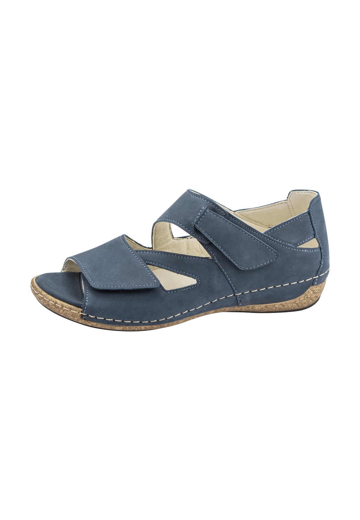 Damen Sandale Heliett Blau Weite H 342025-191-206 - Ansicht 2