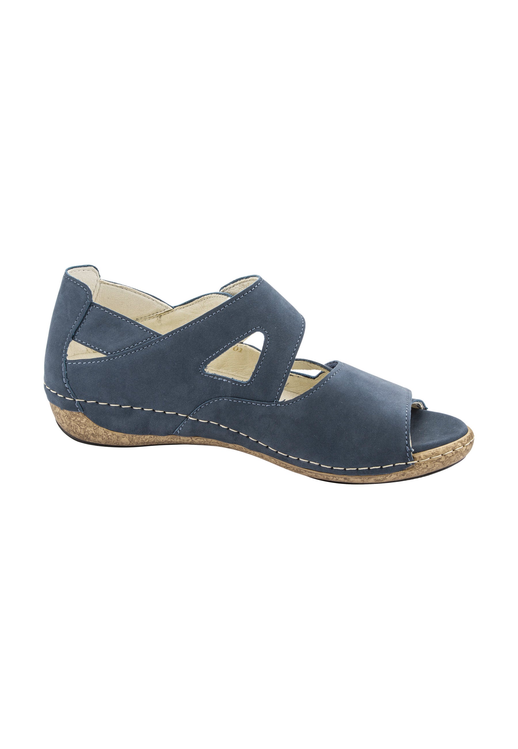 Damen Sandale Heliett Blau Weite H 342025-191-206 - Ansicht 4