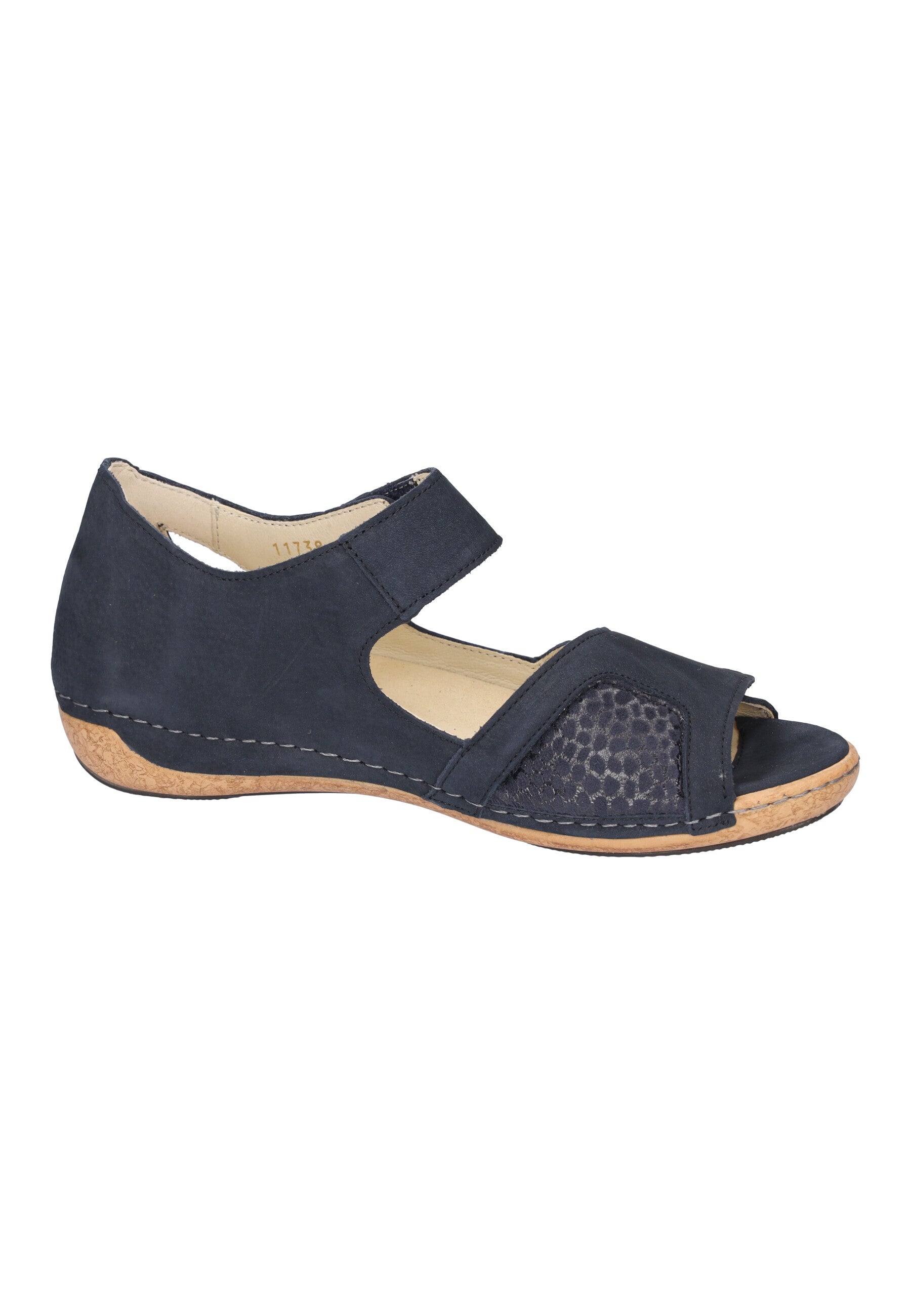 Damen Sandale Heliett Blau Weite H 342H80-201-217 - Ansicht 4