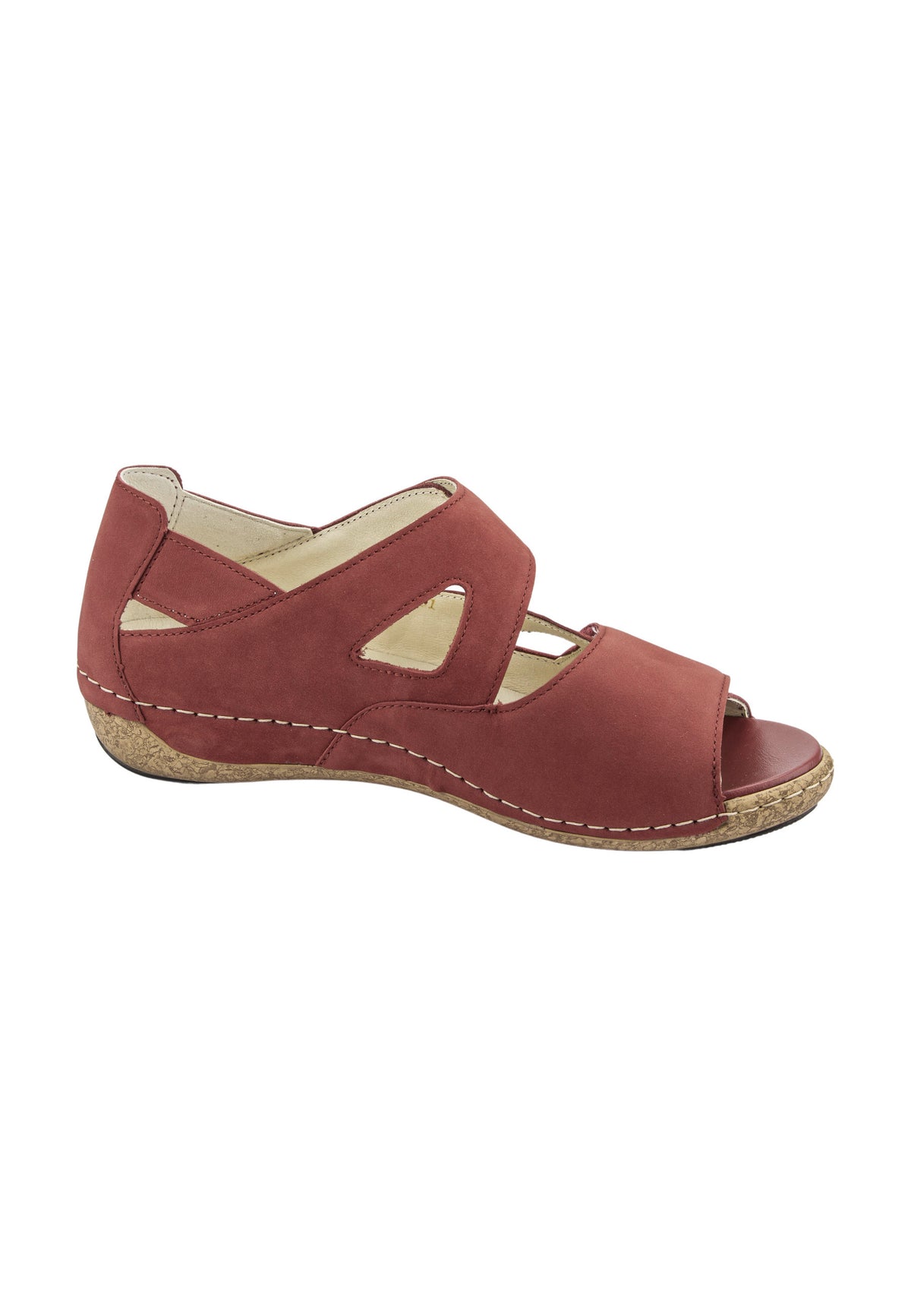 Damen Sandale Heliett Rot Weite H 342025-191-023 - Ansicht 4