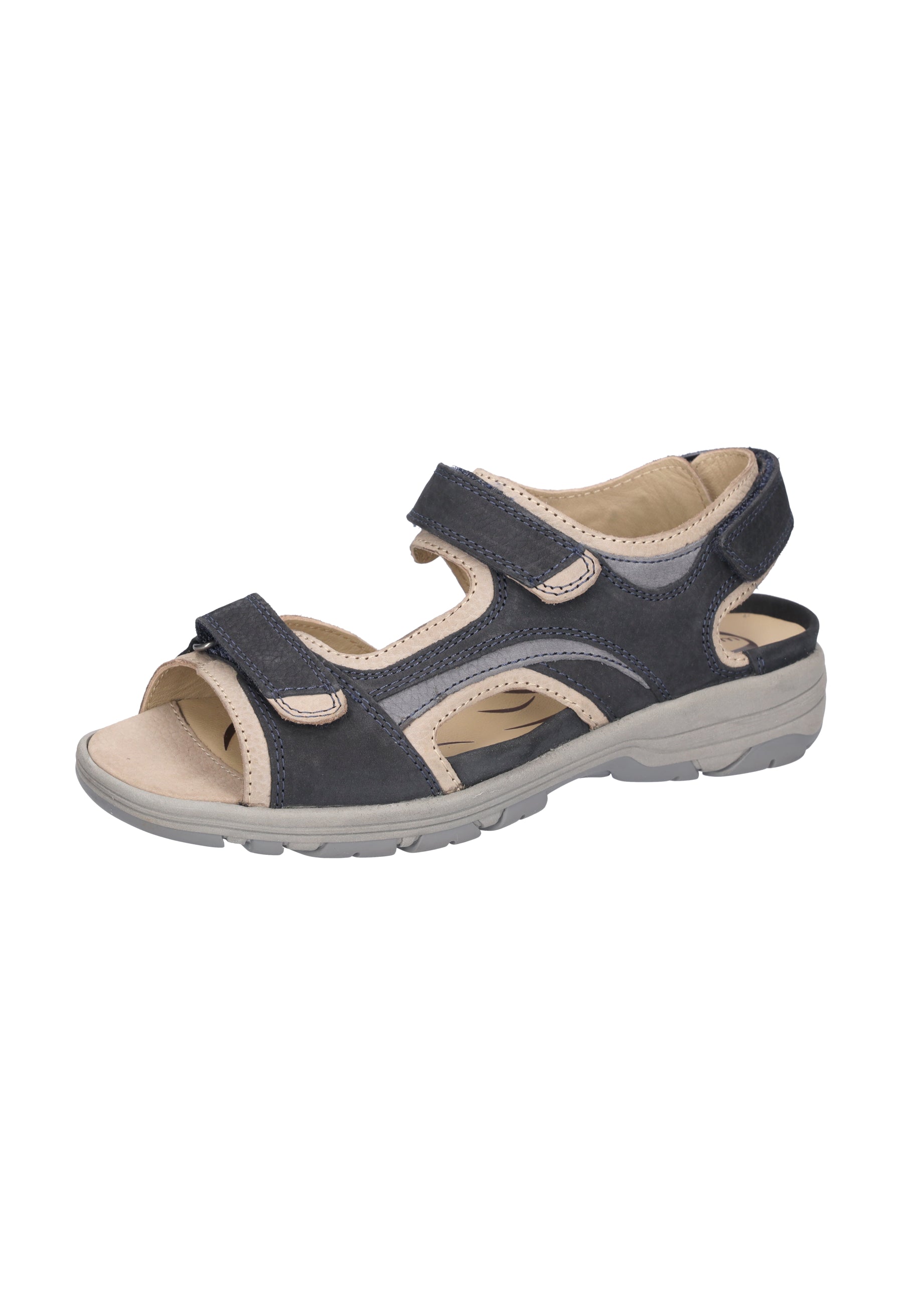 Damen Sandale Herki Blau Weite H 361002-102-248 - Ansicht 2