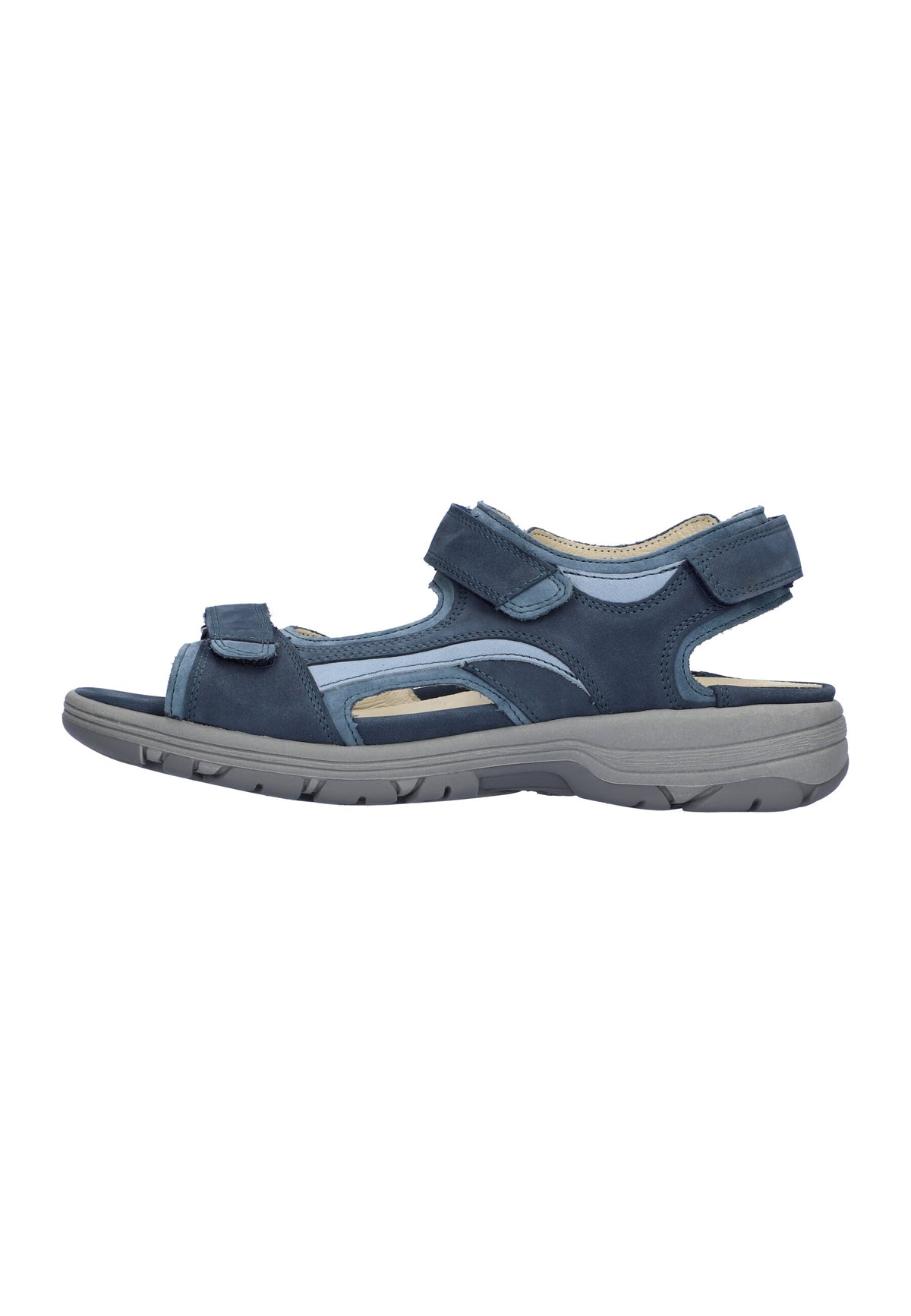 Damen Sandale Herki Blau Weite H 361002-768-740