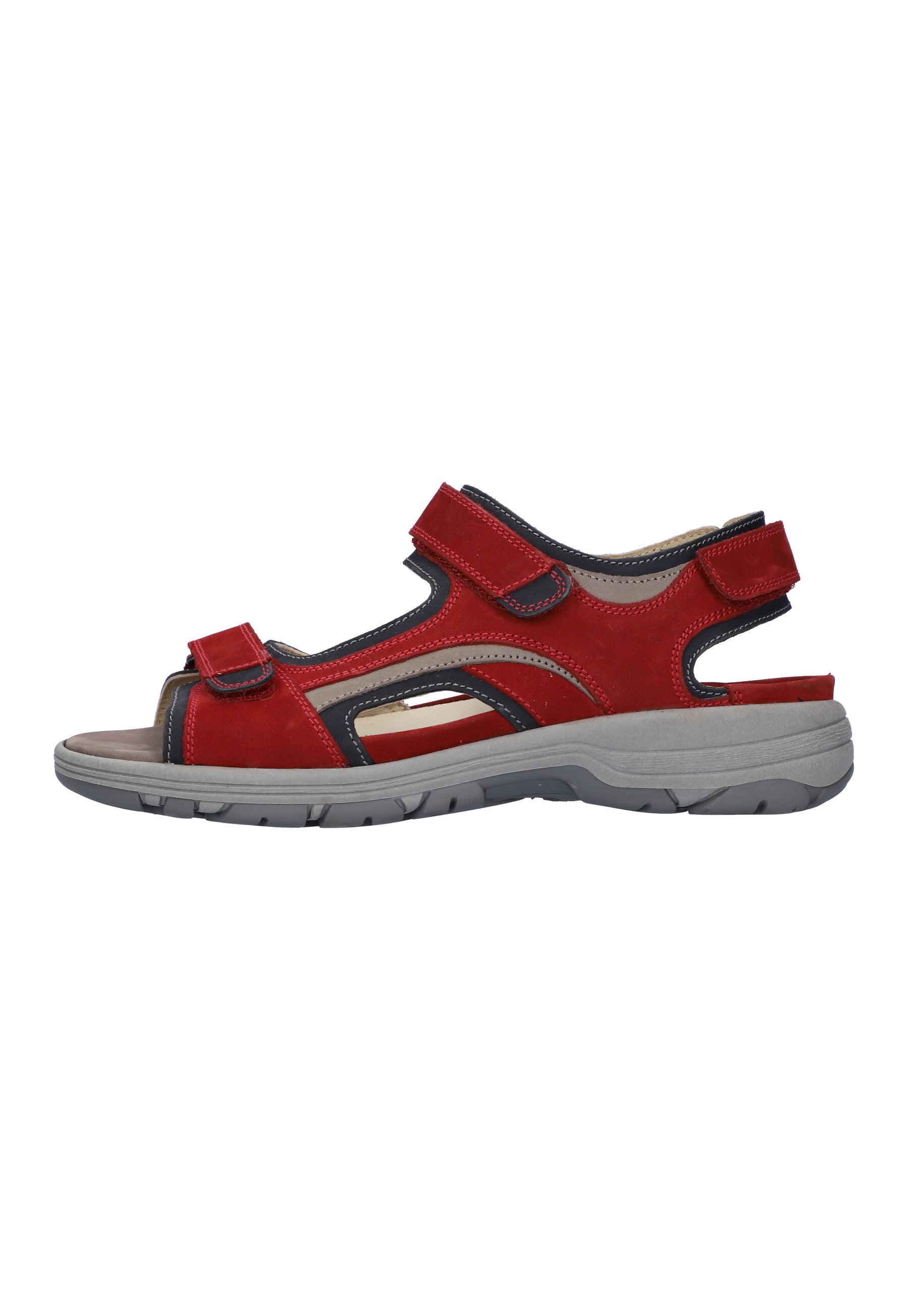 Damen Sandale Herki Rot Weite H 361002-103-535