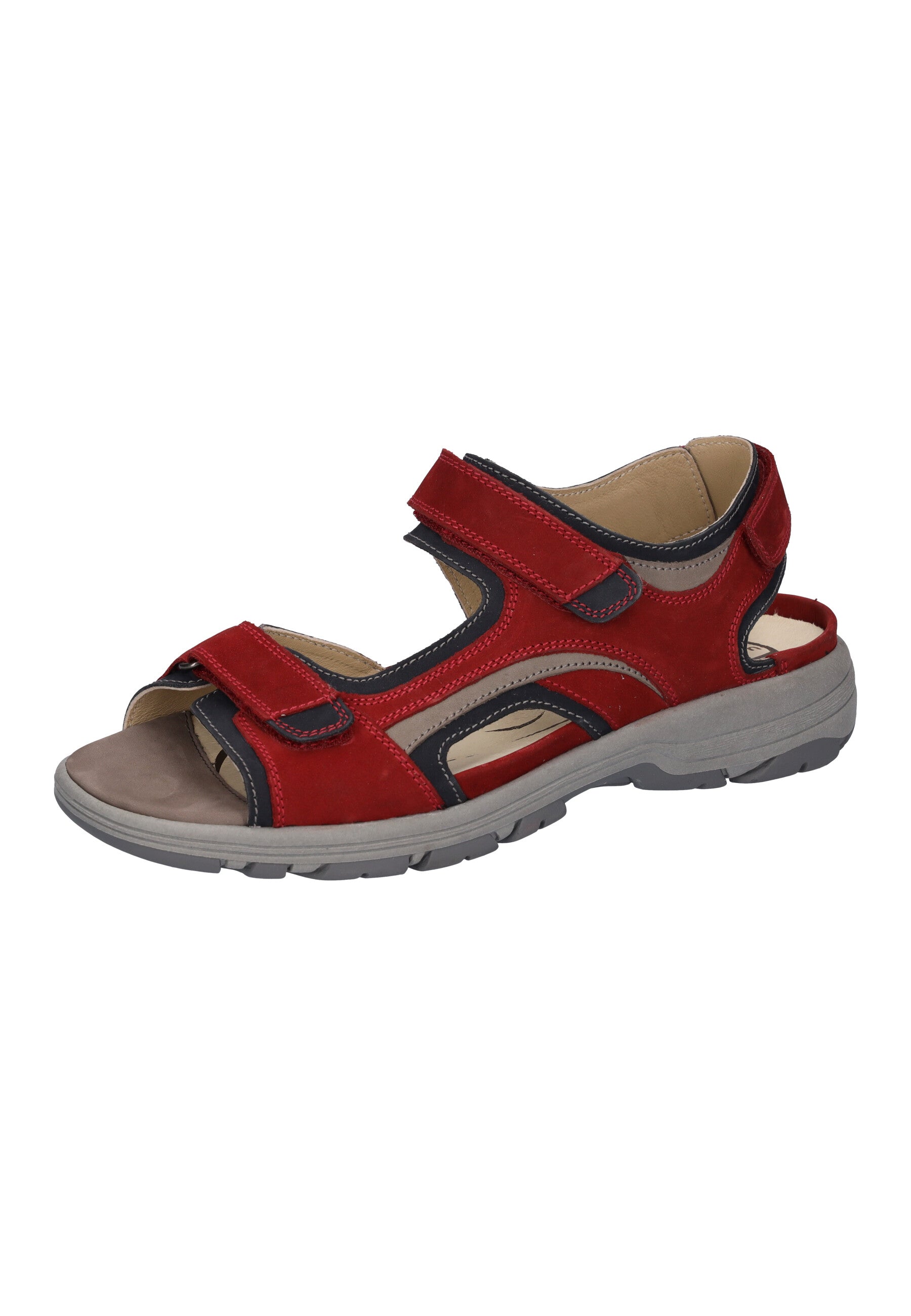 Damen Sandale Herki Rot Weite H 361002-103-535 - Ansicht 2