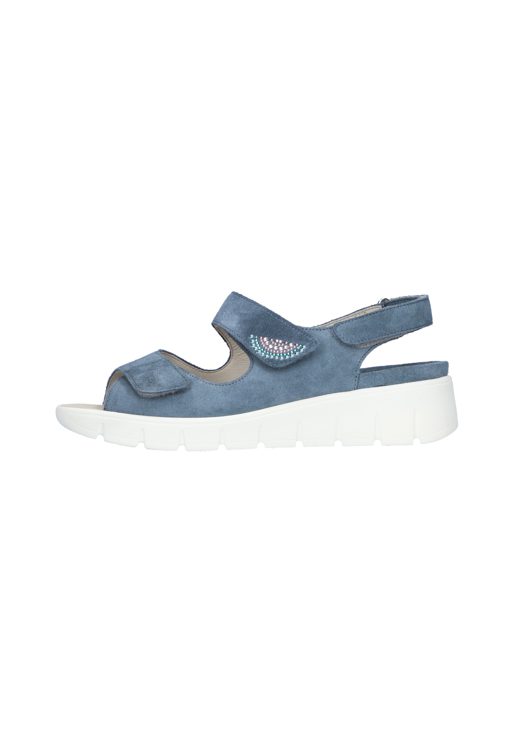 Damen Sandale K-Adea Blau Weite K 658003-195-263