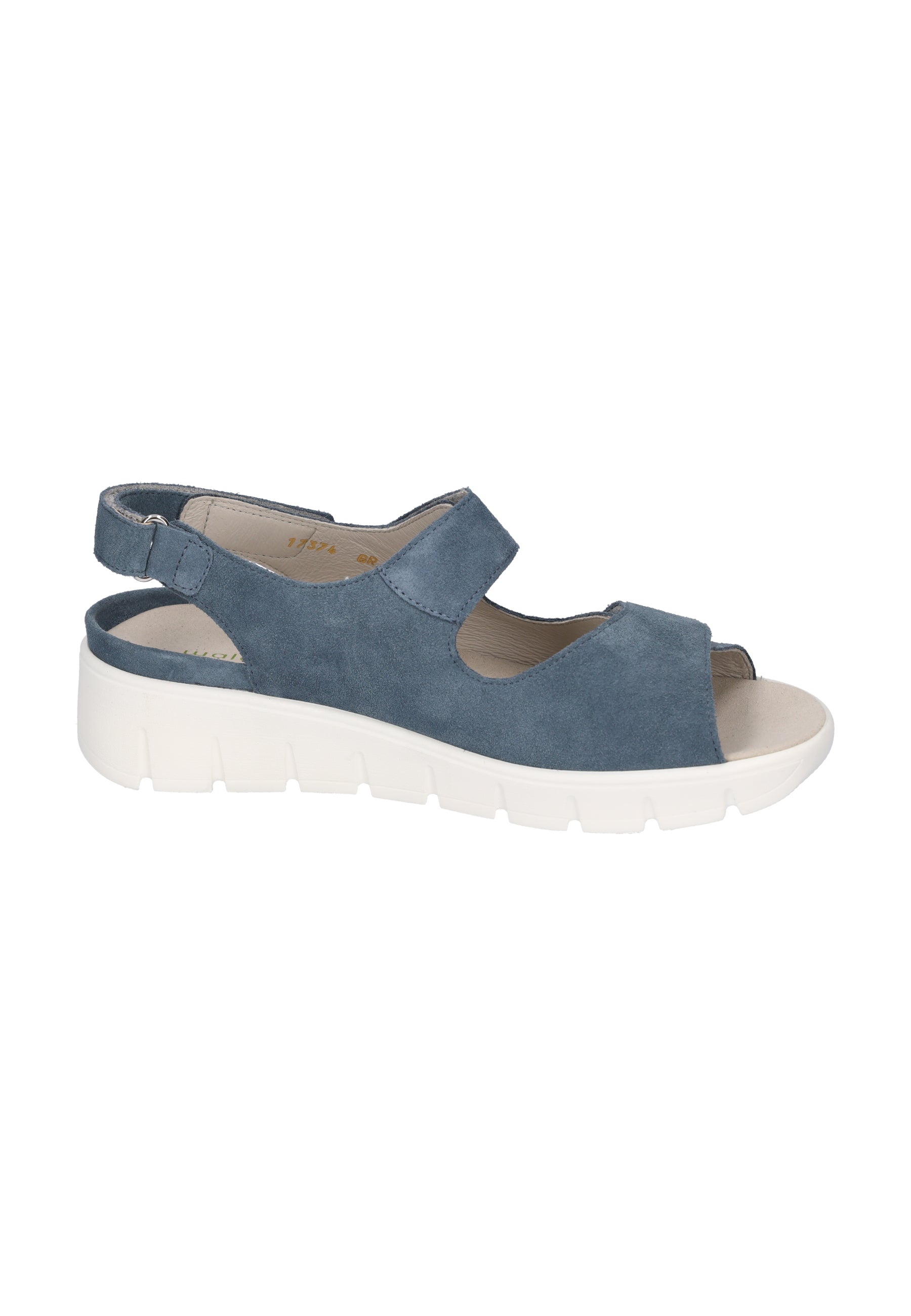 Damen Sandale K-Adea Blau Weite K 658003-195-263 - Ansicht 4