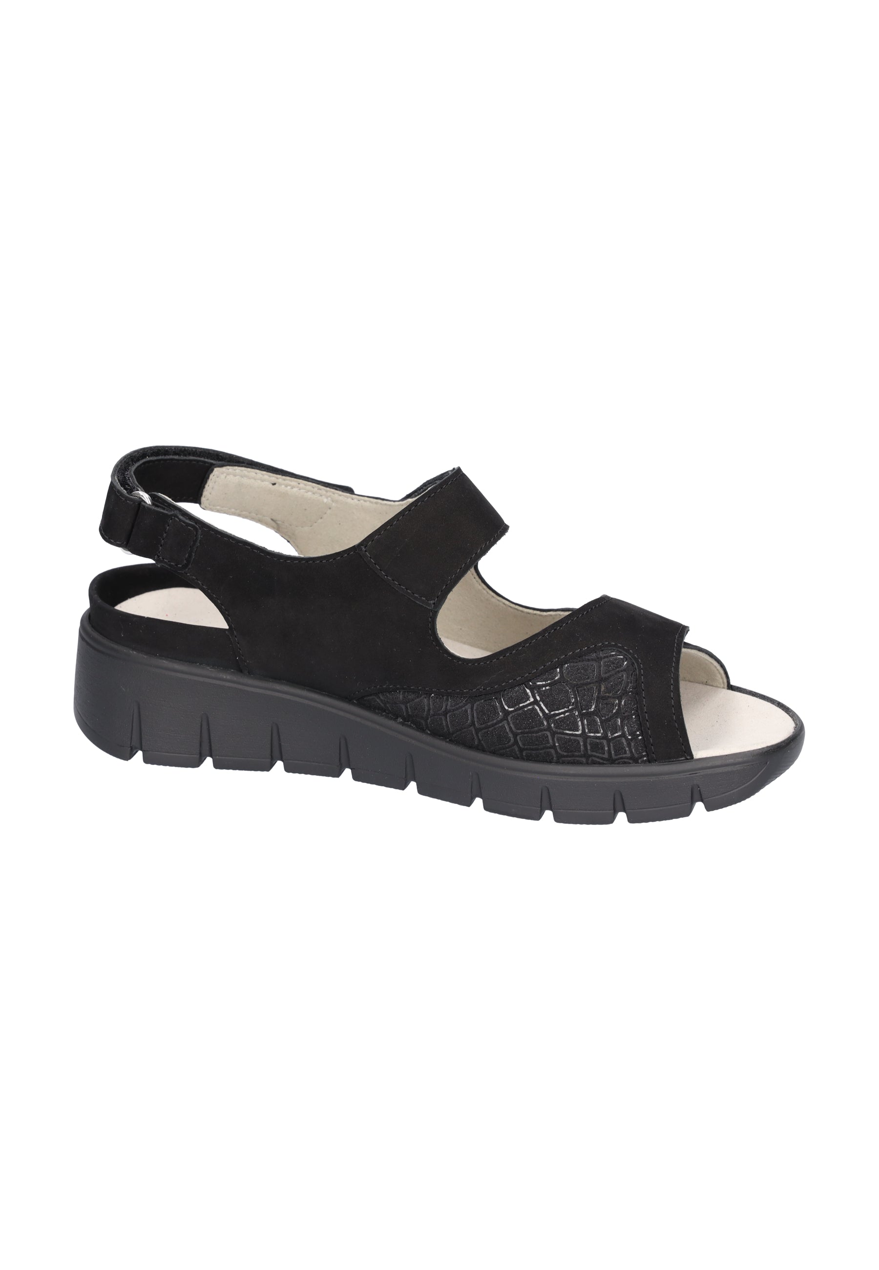 Damen Sandale K-Adea Schwarz Weite K 658K01-206-001 - Ansicht 4