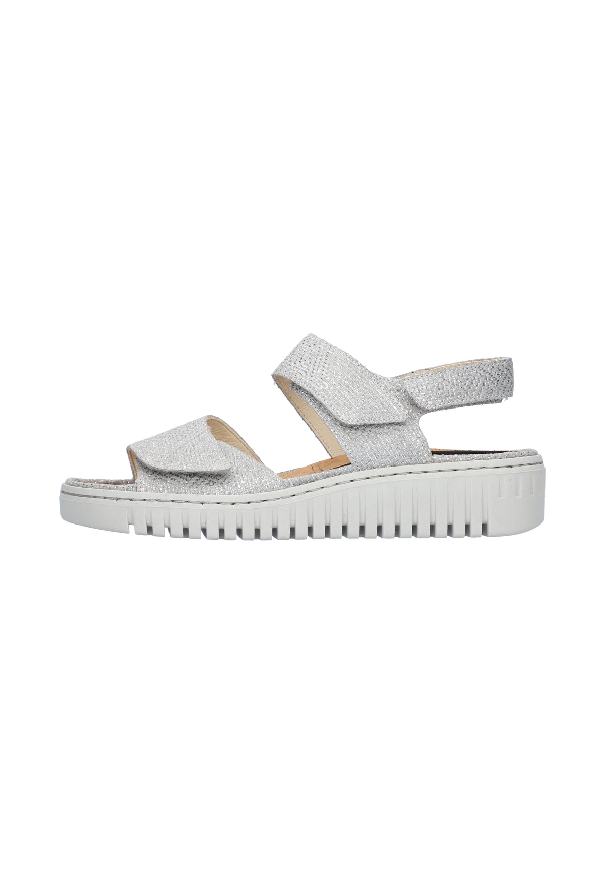 Damen Sandale K-Valerie Silber Weite K 630002-100-211