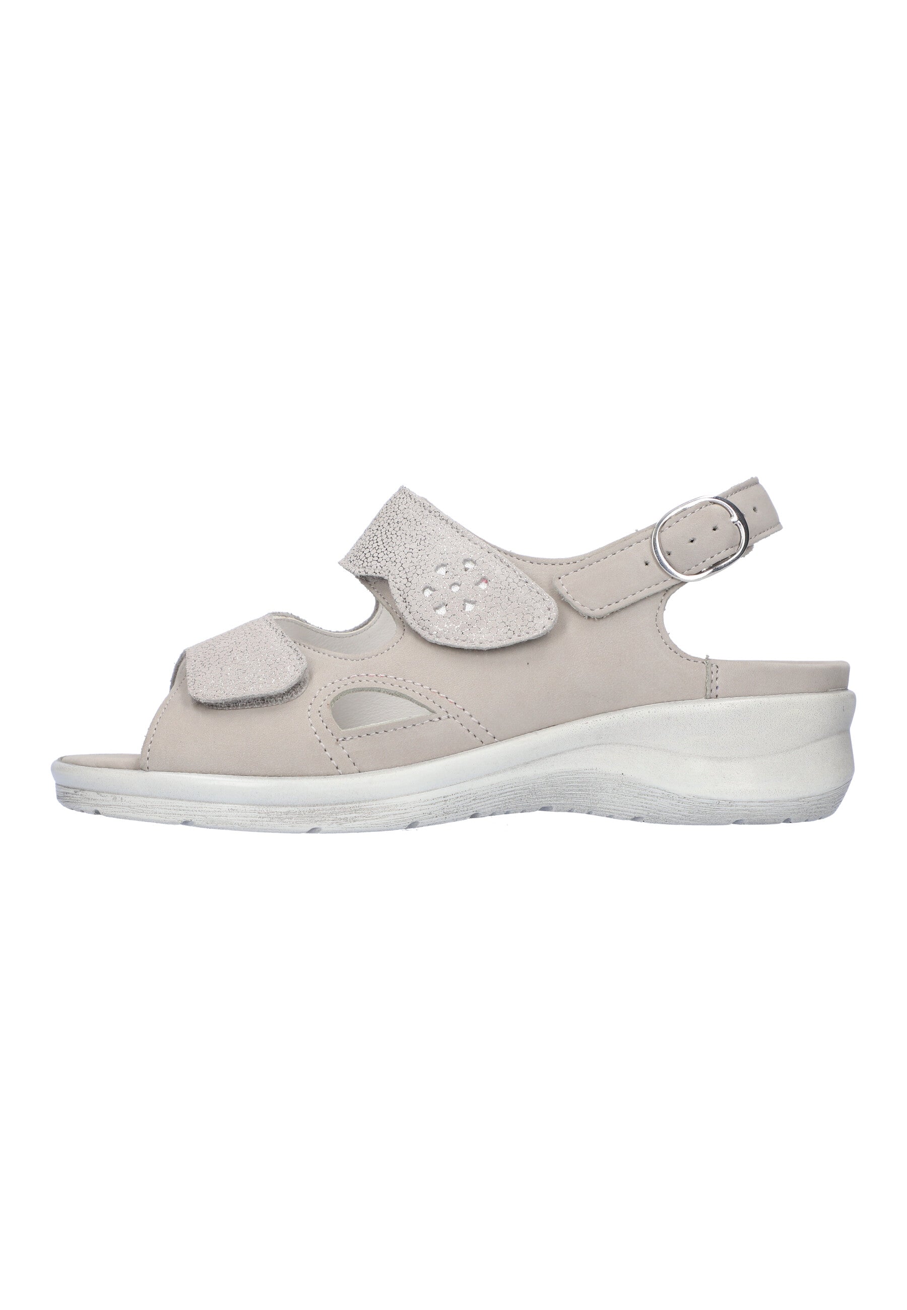 Damen Sandale Merle Grau Weite M 811004-324-070
