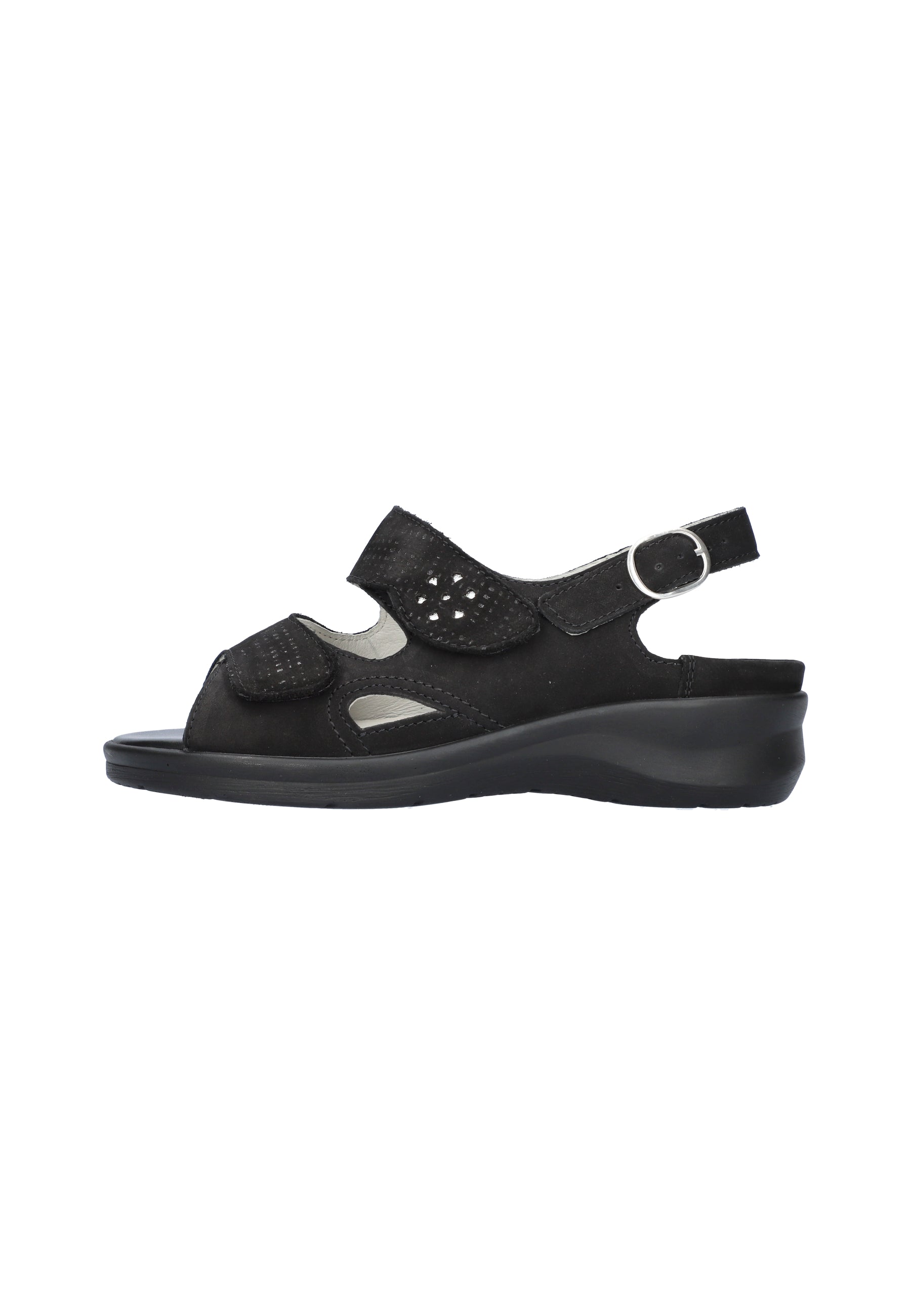 Damen Sandale Merle Schwarz Weite M 811004-327-361