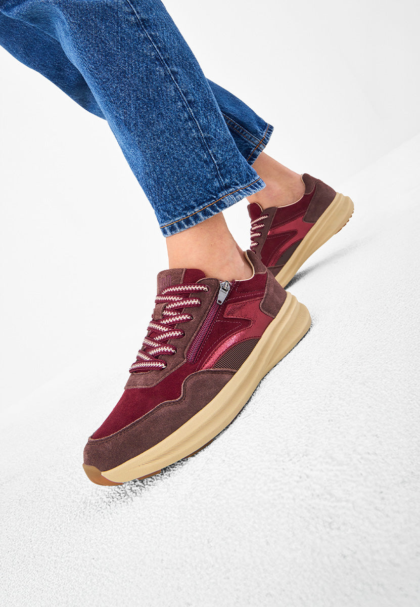 Damen Sneaker H-Abby Rot Weite H 505001-101-076 - Ansicht 2