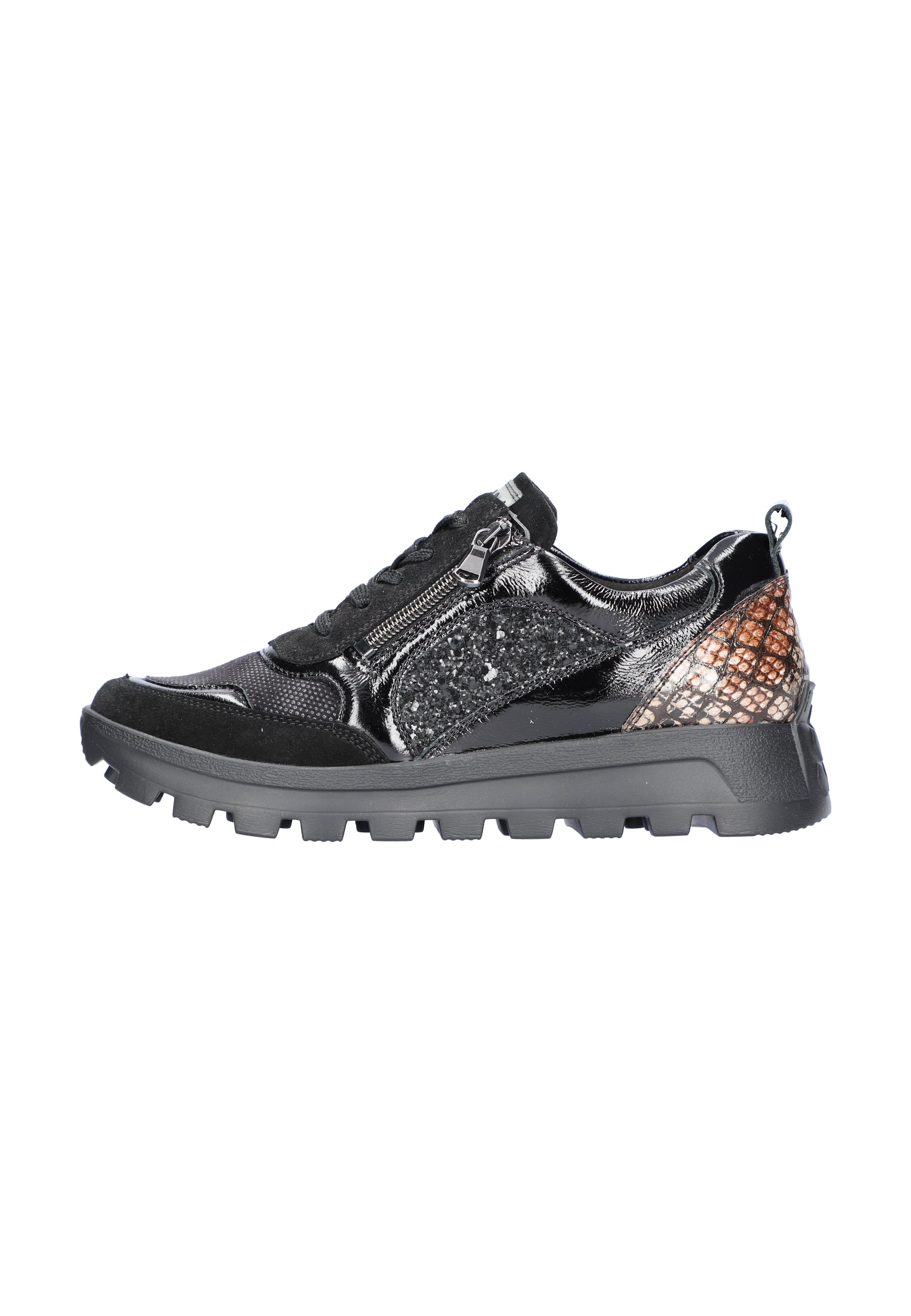 Damen Sneaker H-Ajala Schwarz Weite H 993H01-600-505
