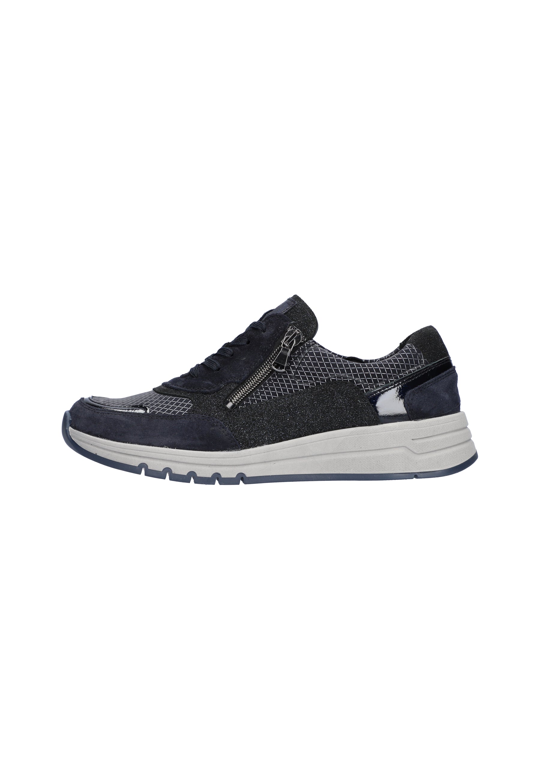 Damen Sneaker H-April Blau Weite H 957007-601-763
