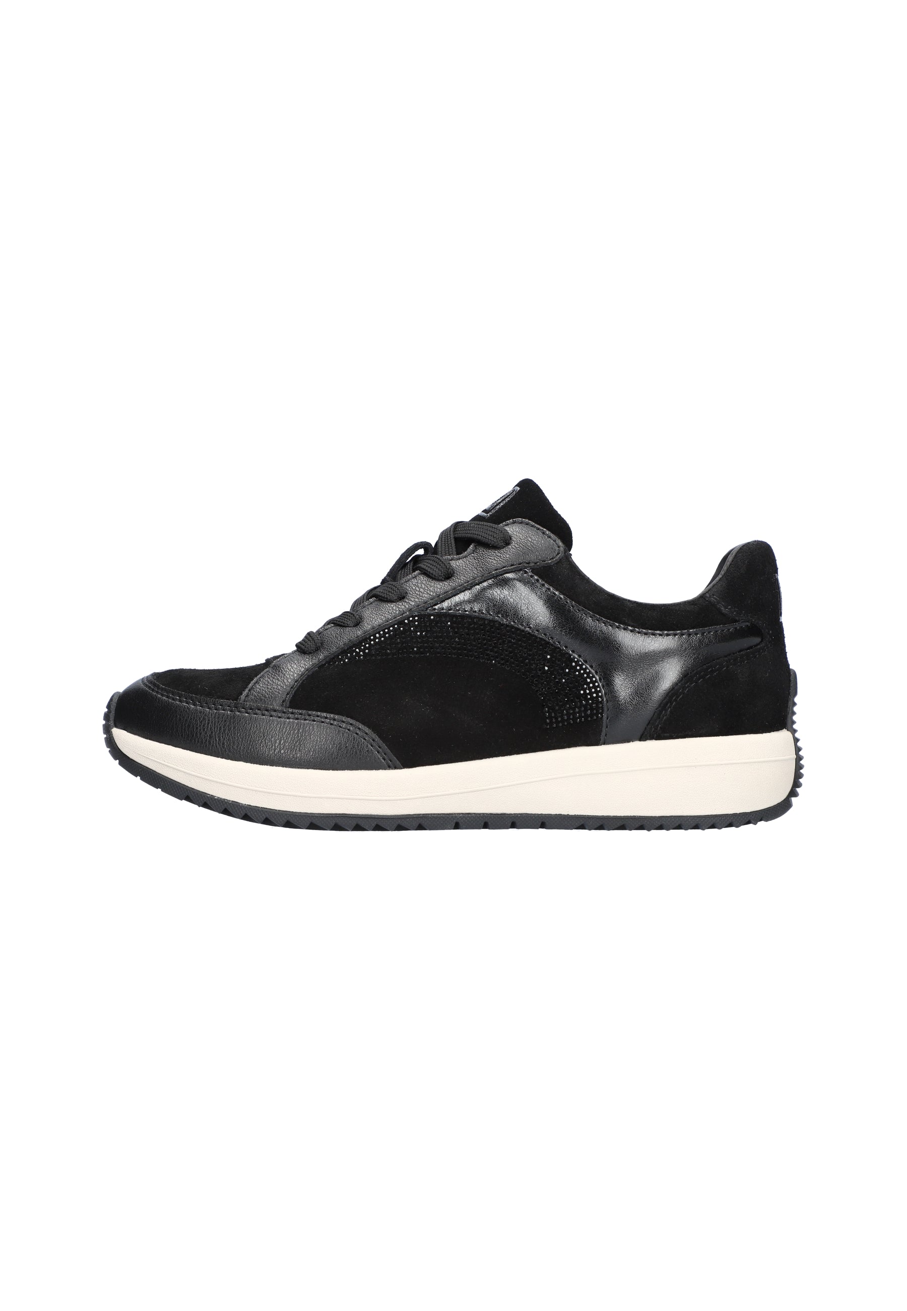 Damen Sneaker H-Belly Schwarz Weite H 517001-100-001