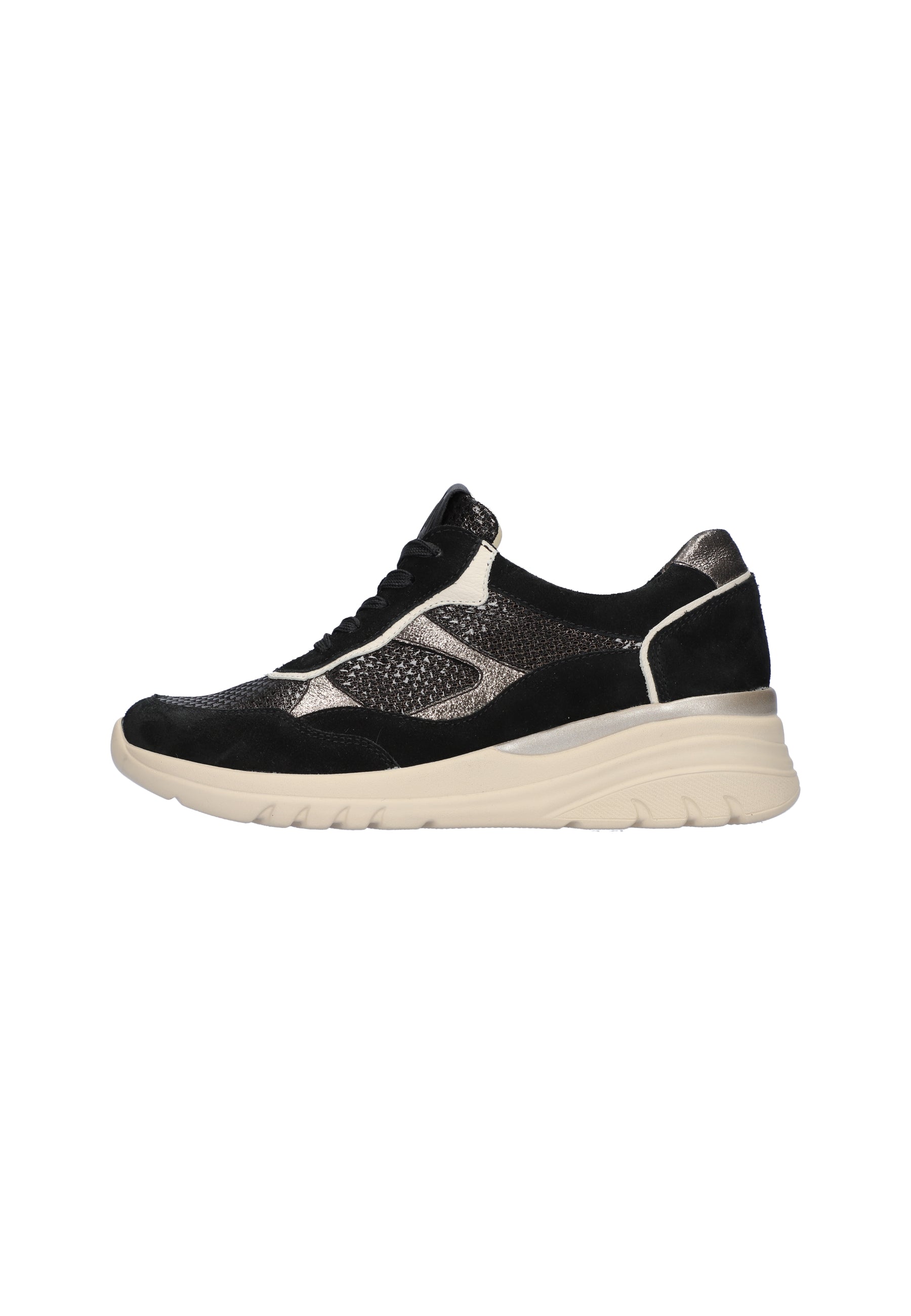 Damen Sneaker H-Carla Schwarz Weite H 927004-700-681