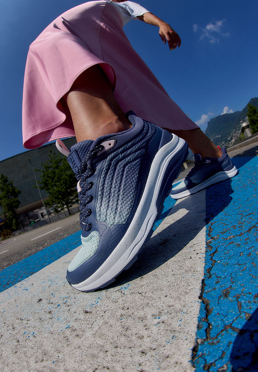 Damen Sneaker H-Charlie Blau Weite H 751001-100-221 - Ansicht 2