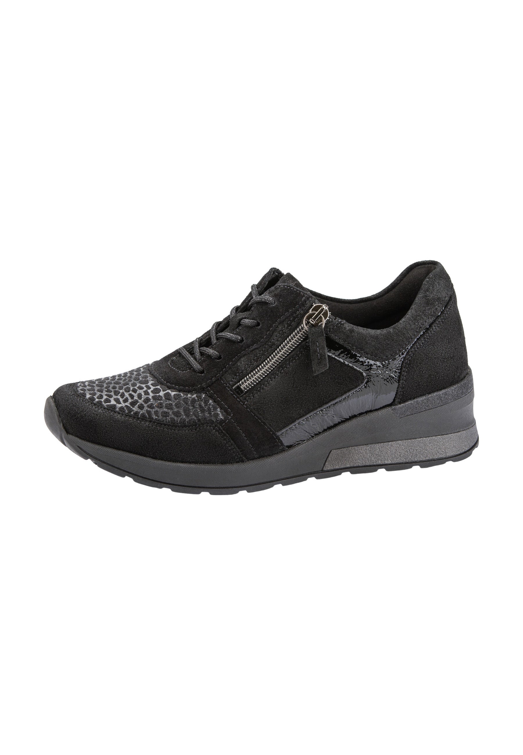 Damen Sneaker H-Clara-Soft Schwarz Weite H 939H01-600-001 - Ansicht 2