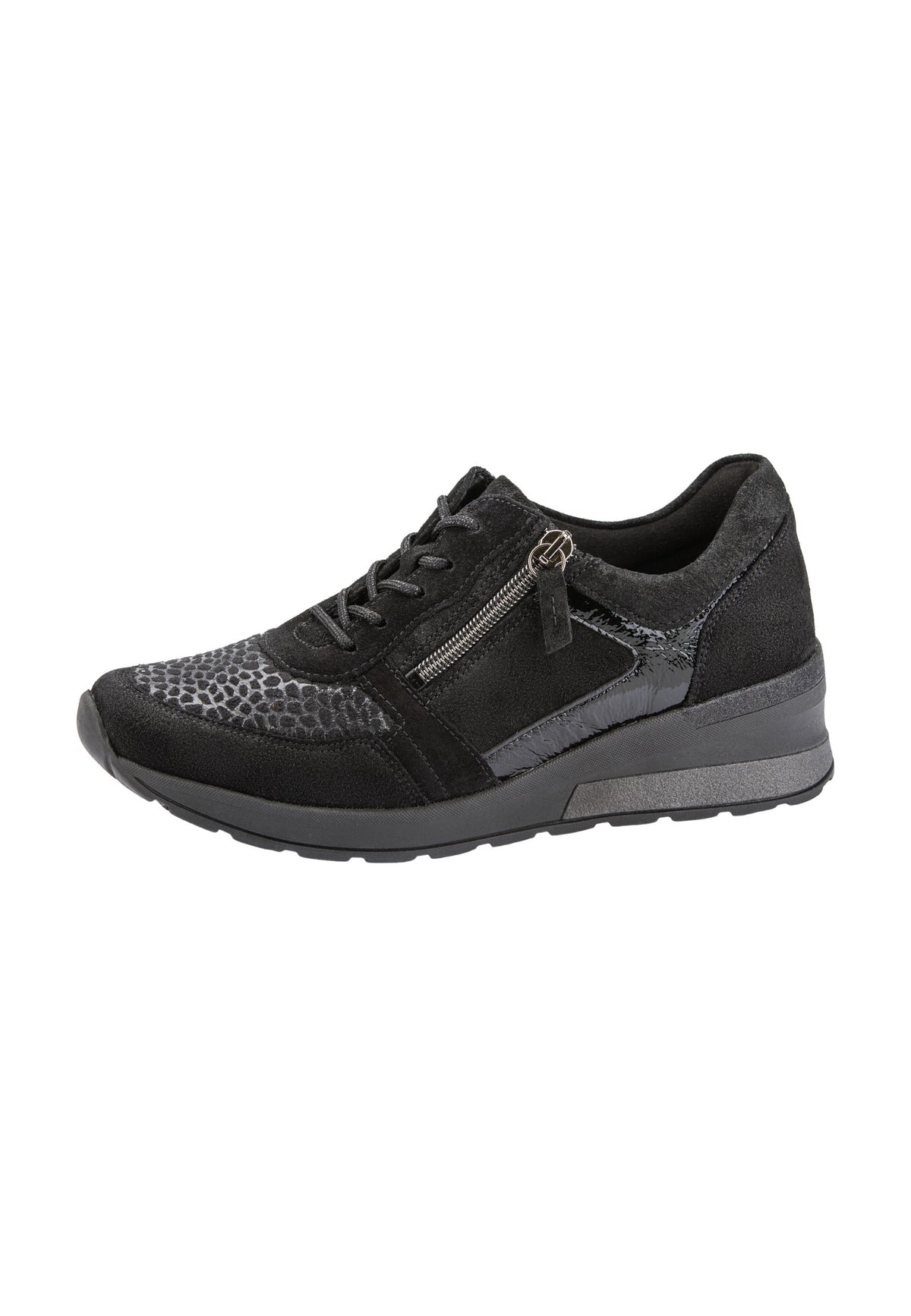 Damen Sneaker H-Clara-Soft Schwarz Weite H 939H01-600-001 - Ansicht 2