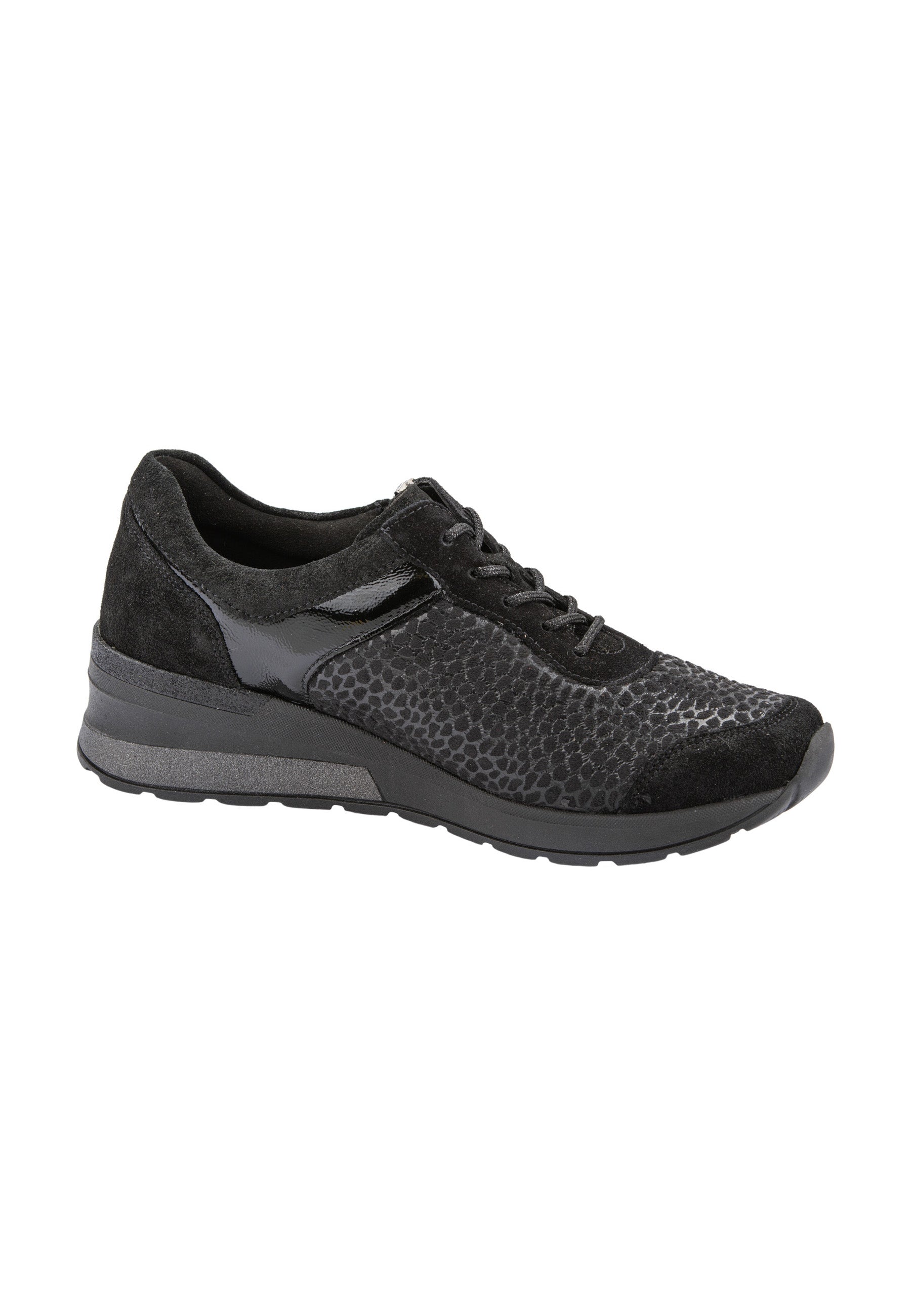 Damen Sneaker H-Clara-Soft Schwarz Weite H 939H01-600-001 - Ansicht 4