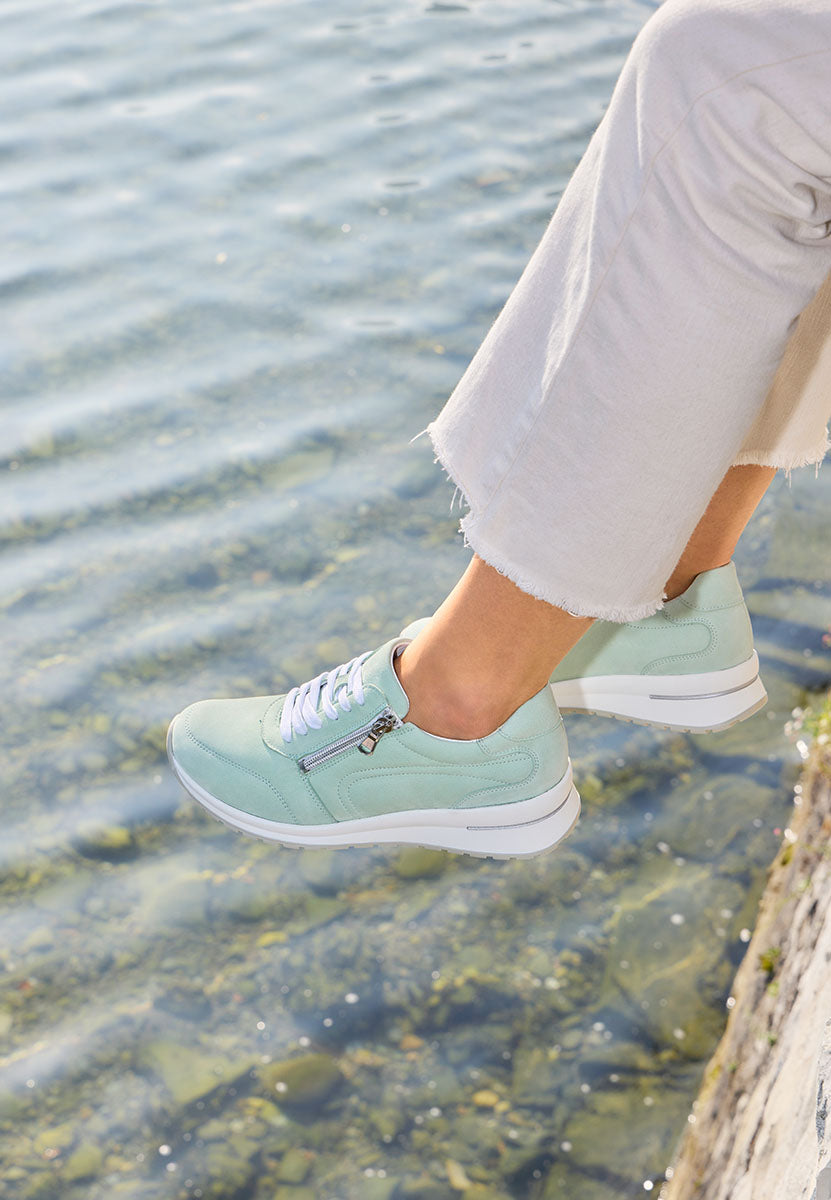 Damen Sneaker H-Inessa Grün Weite H 928002-190-179 - Ansicht 2