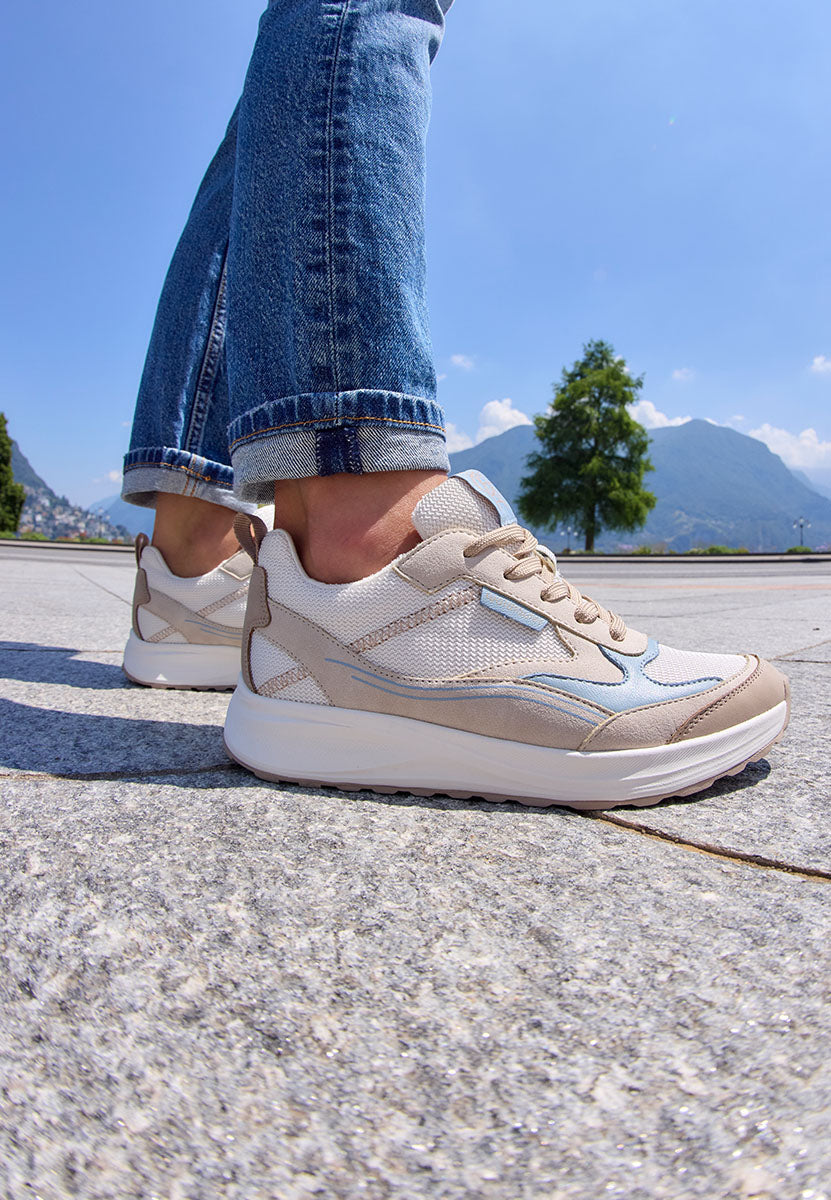 Damen Sneaker H-Laila Beige Weite H 914001-100-267 - Ansicht 2