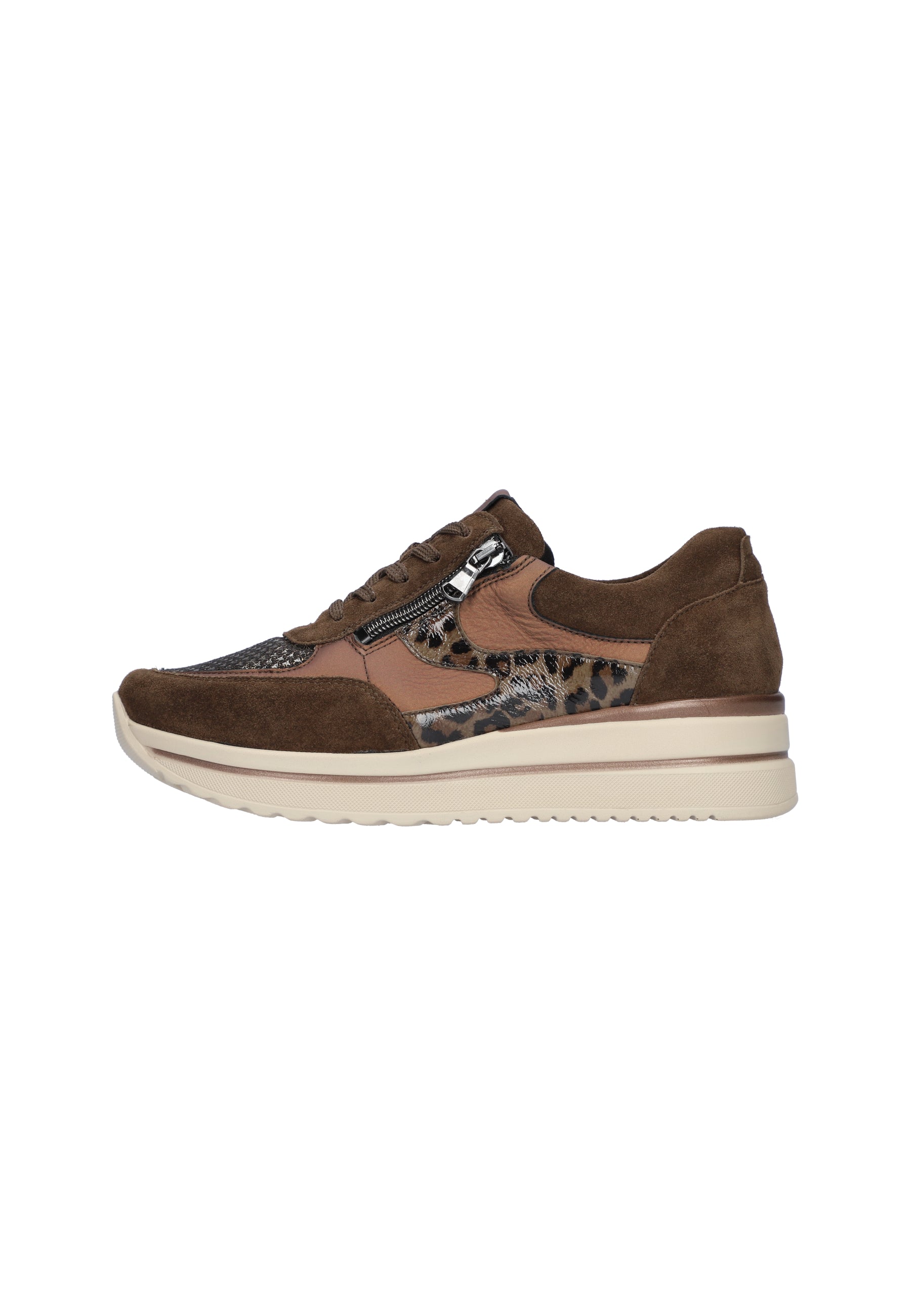 Damen Sneaker K-Luana Braun Weite K 669K01-500-327