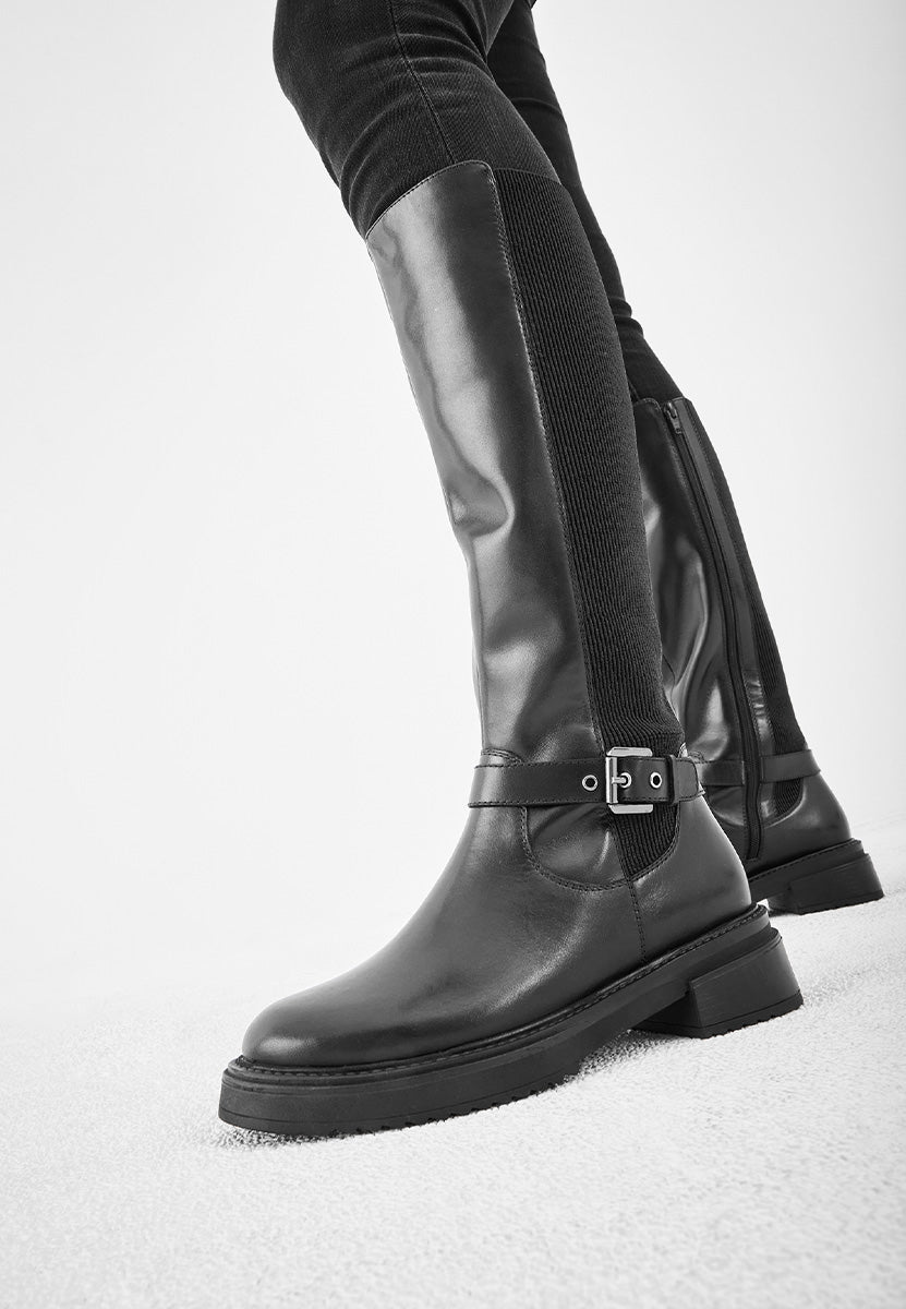 Damen Stiefel H-Shelly Schwarz Weite H 511805-101-001 - Ansicht 2