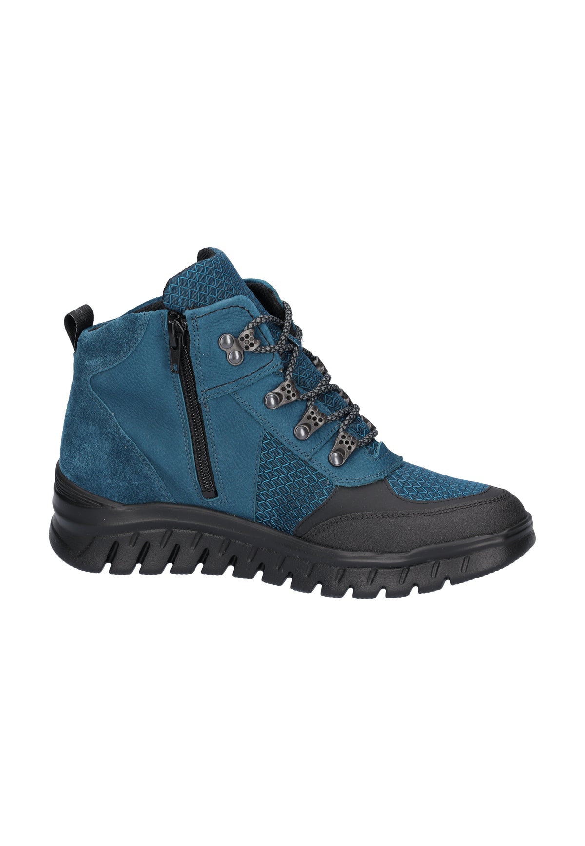 Damen Stiefeletten H-Biggi Türkis Weite H 913970-500-760 - Ansicht 4