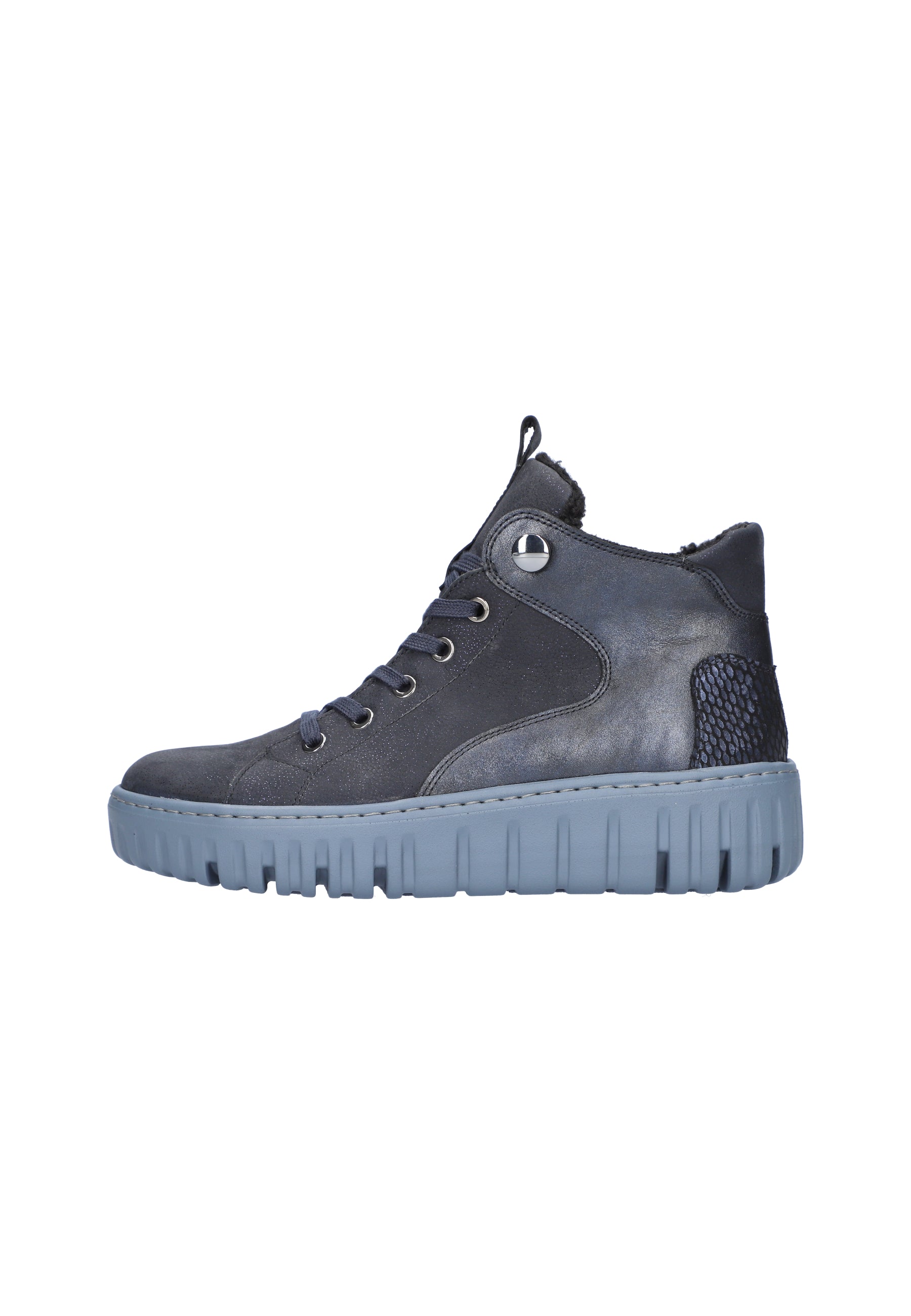 Damen Stiefeletten H-Livia Blau Weite H 941804-402-194