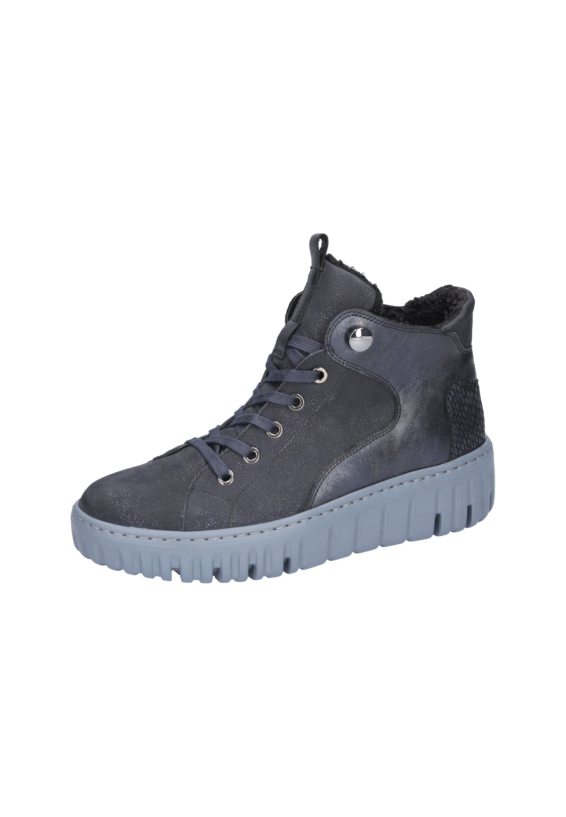 Damen Stiefeletten H-Livia Blau Weite H 941804-402-194 - Ansicht 2