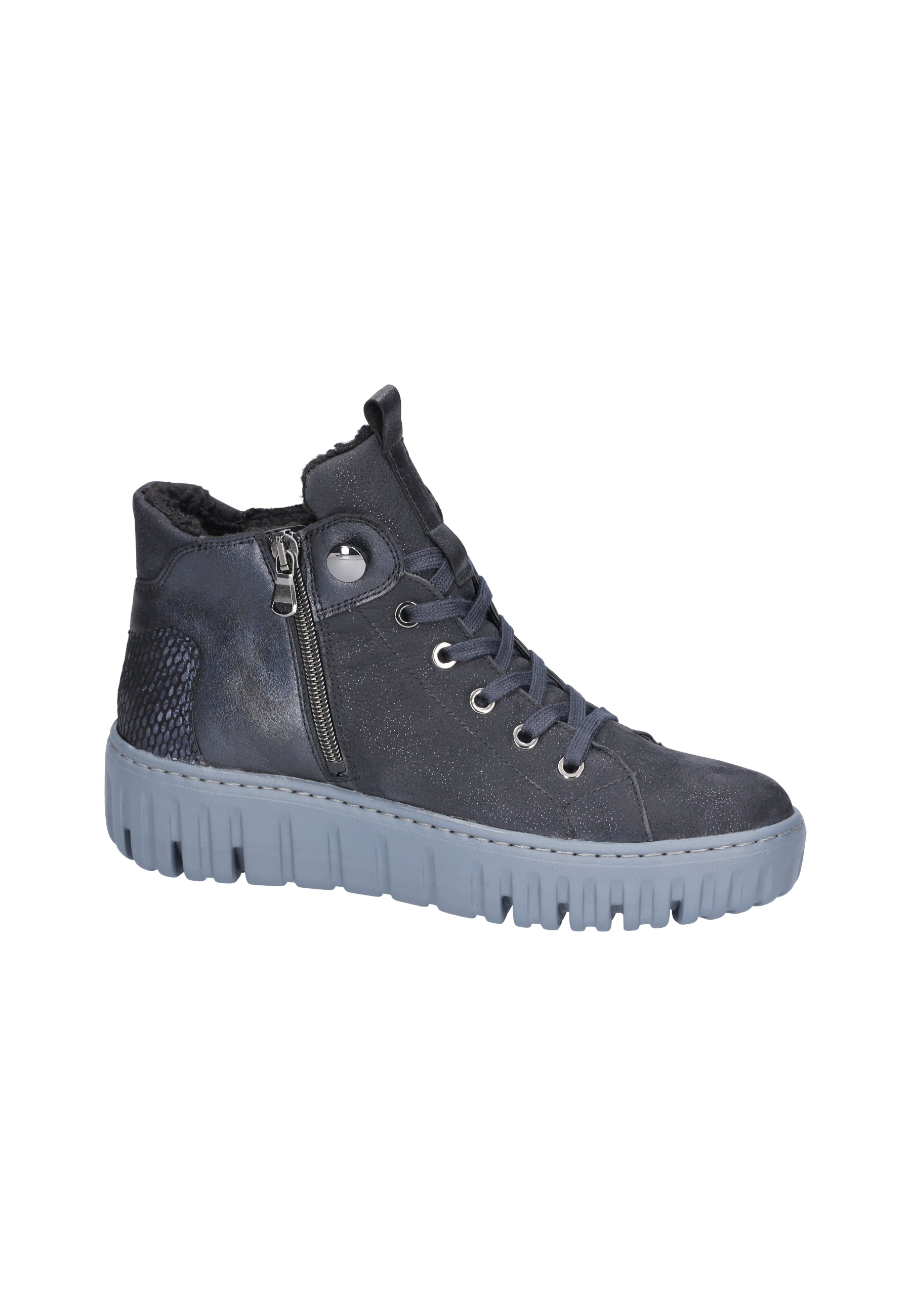 Damen Stiefeletten H-Livia Blau Weite H 941804-402-194 - Ansicht 4