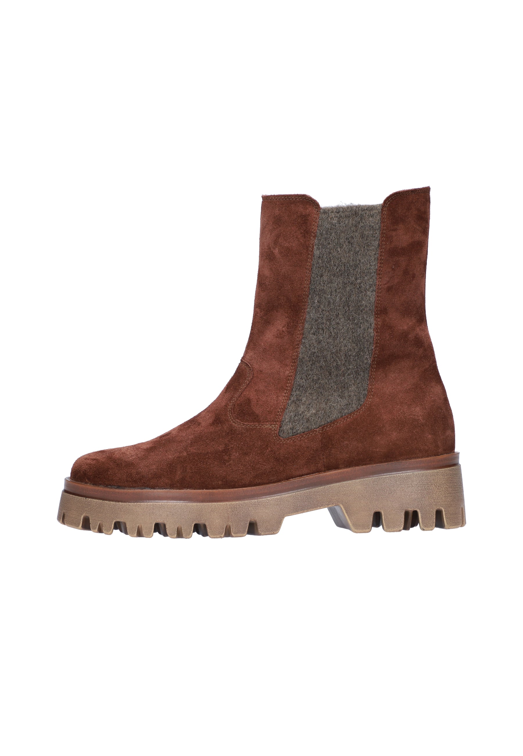 Damen Stiefeletten H-London Braun Weite H 732807-195-038