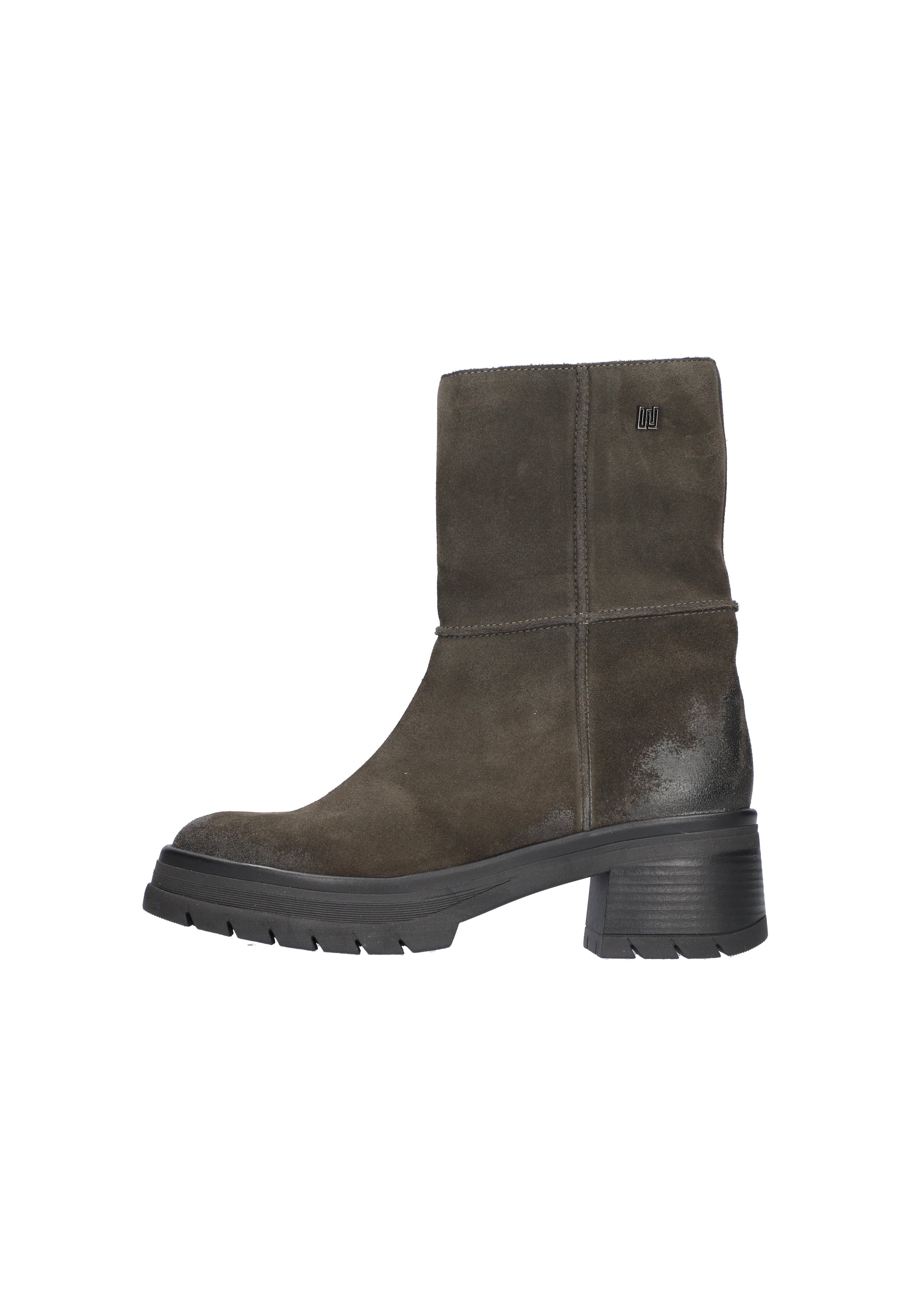 Damen Stiefeletten H-Paris Grün Weite H 585802-102-219