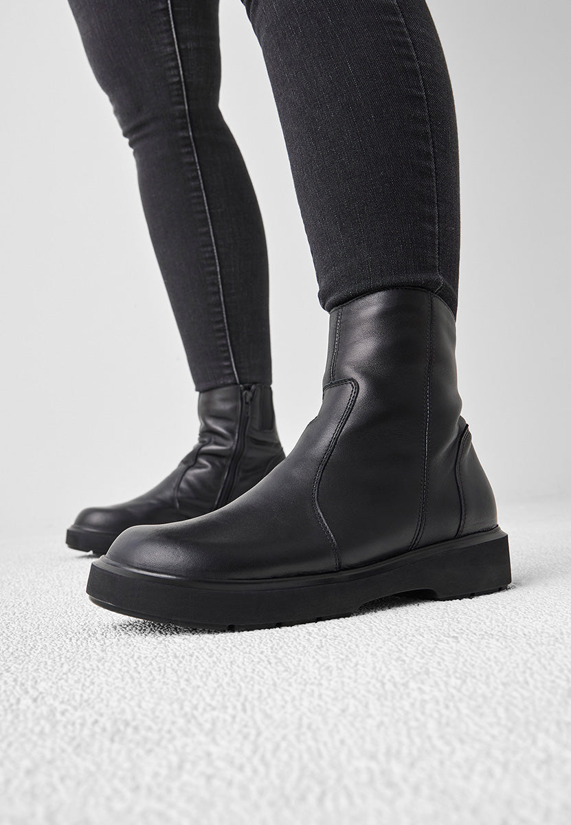 Damen Stiefeletten H-Quinn Schwarz Weite H 564802-144-001 - Ansicht 2