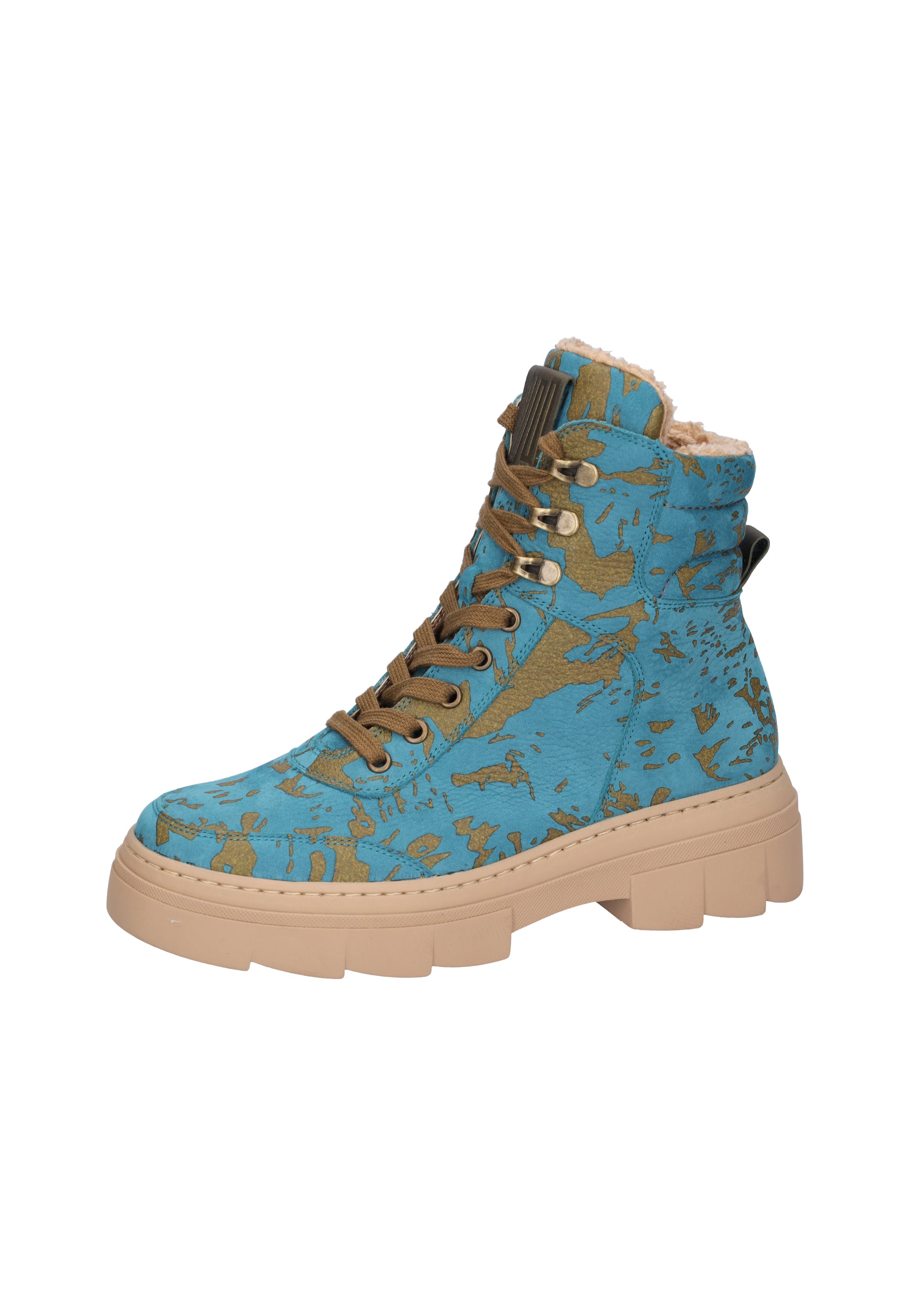 Damen Stiefeletten H-Saiga Türkis Weite H 977801-300-124 - Ansicht 2