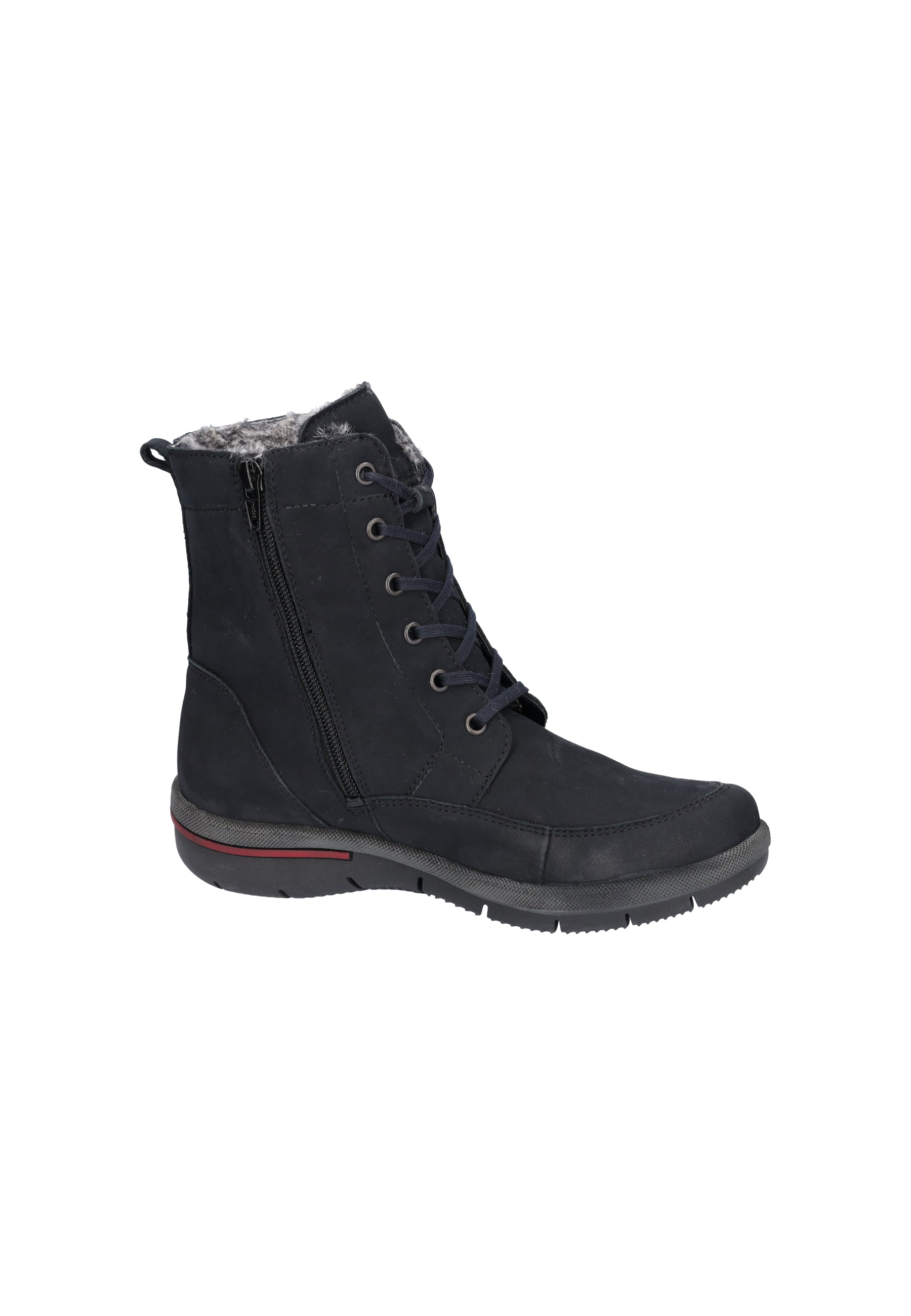 Damen Stiefeletten Hadessa Blau Weite H 395972-191-194 - Ansicht 4