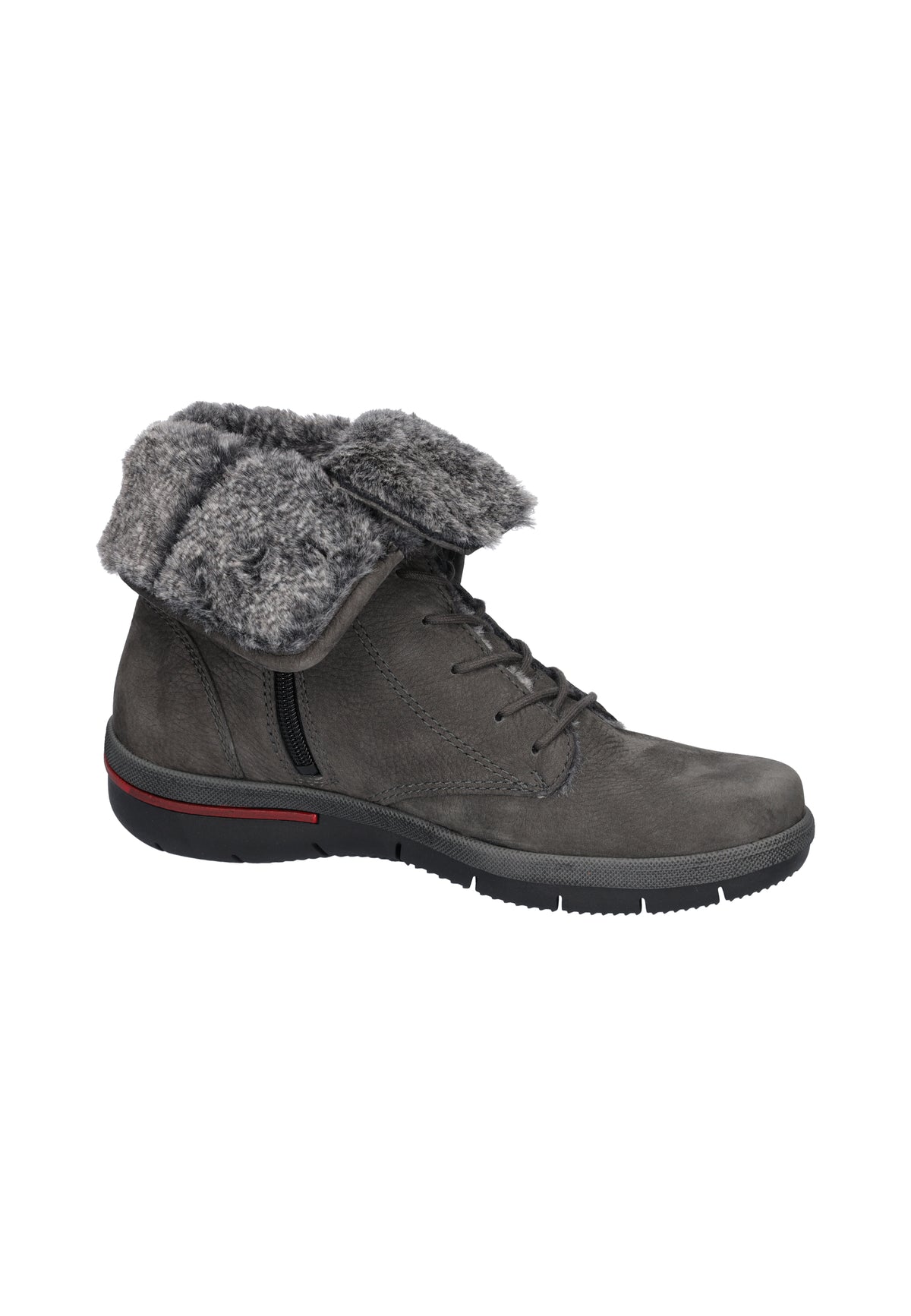 Damen Stiefeletten Hadessa Grau Weite H 395801-165-052 - Ansicht 4