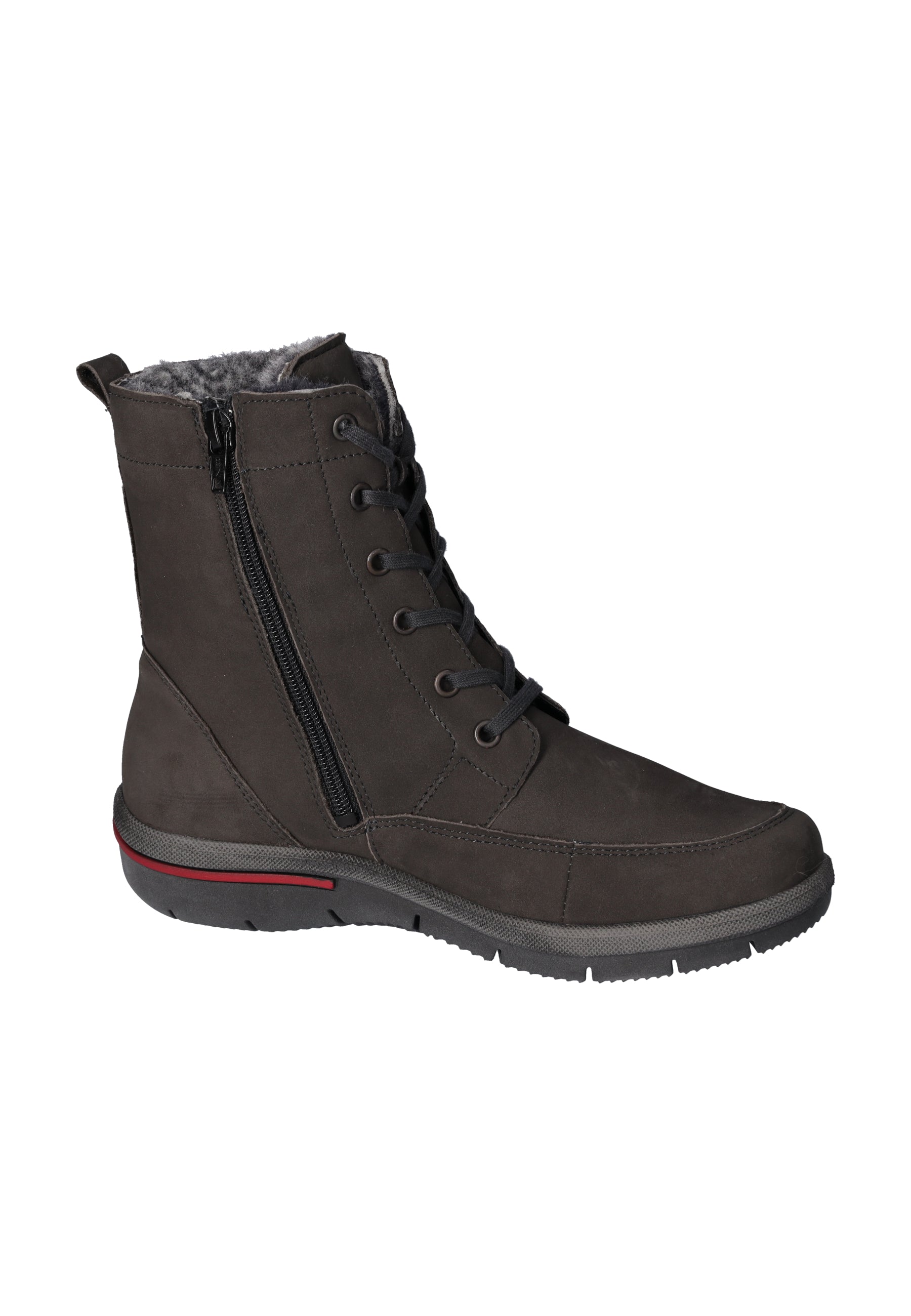 Damen Stiefeletten Hadessa Grau Weite H 395972-191-052 - Ansicht 4