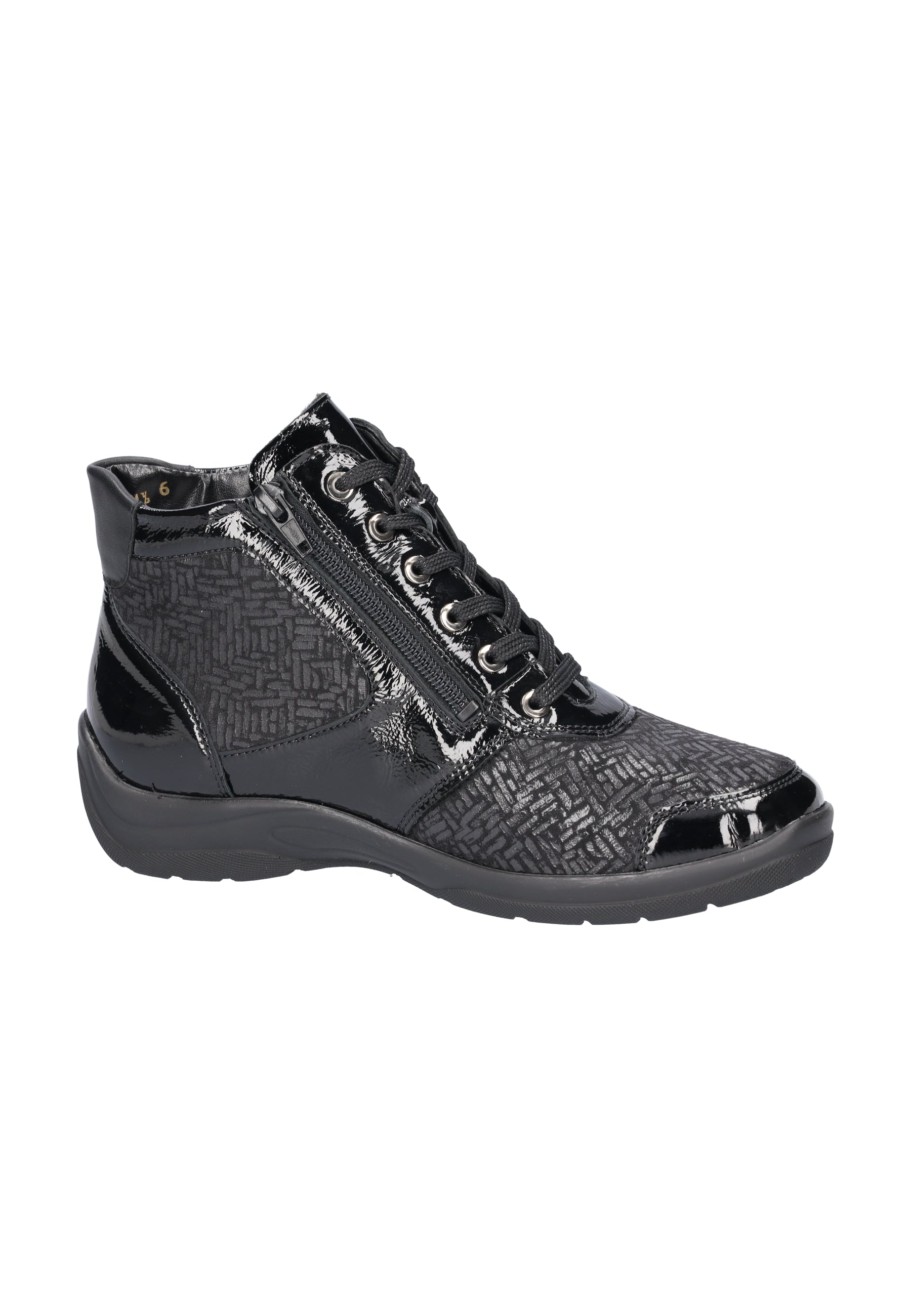 Damen Stiefeletten Hesna Schwarz Weite H 312H82-319-001 - Ansicht 4