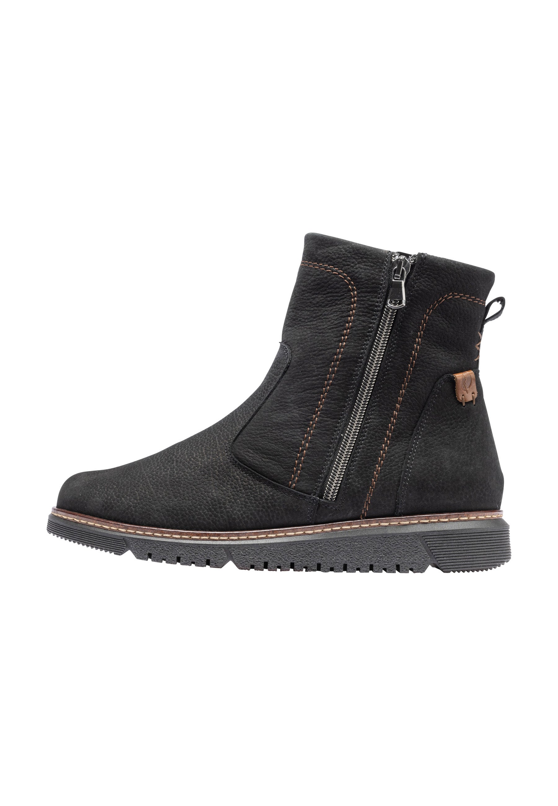 Damen Stiefeletten K-Gesa Schwarz Weite K 604801-202-740